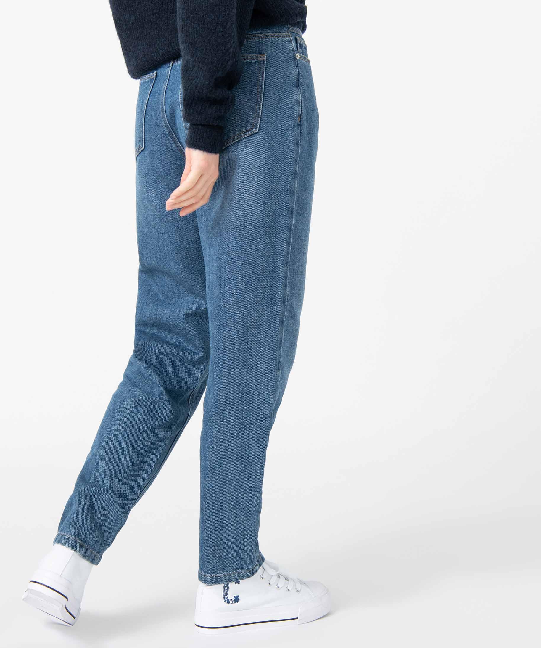 Jean femme coupe mom stone GEMO