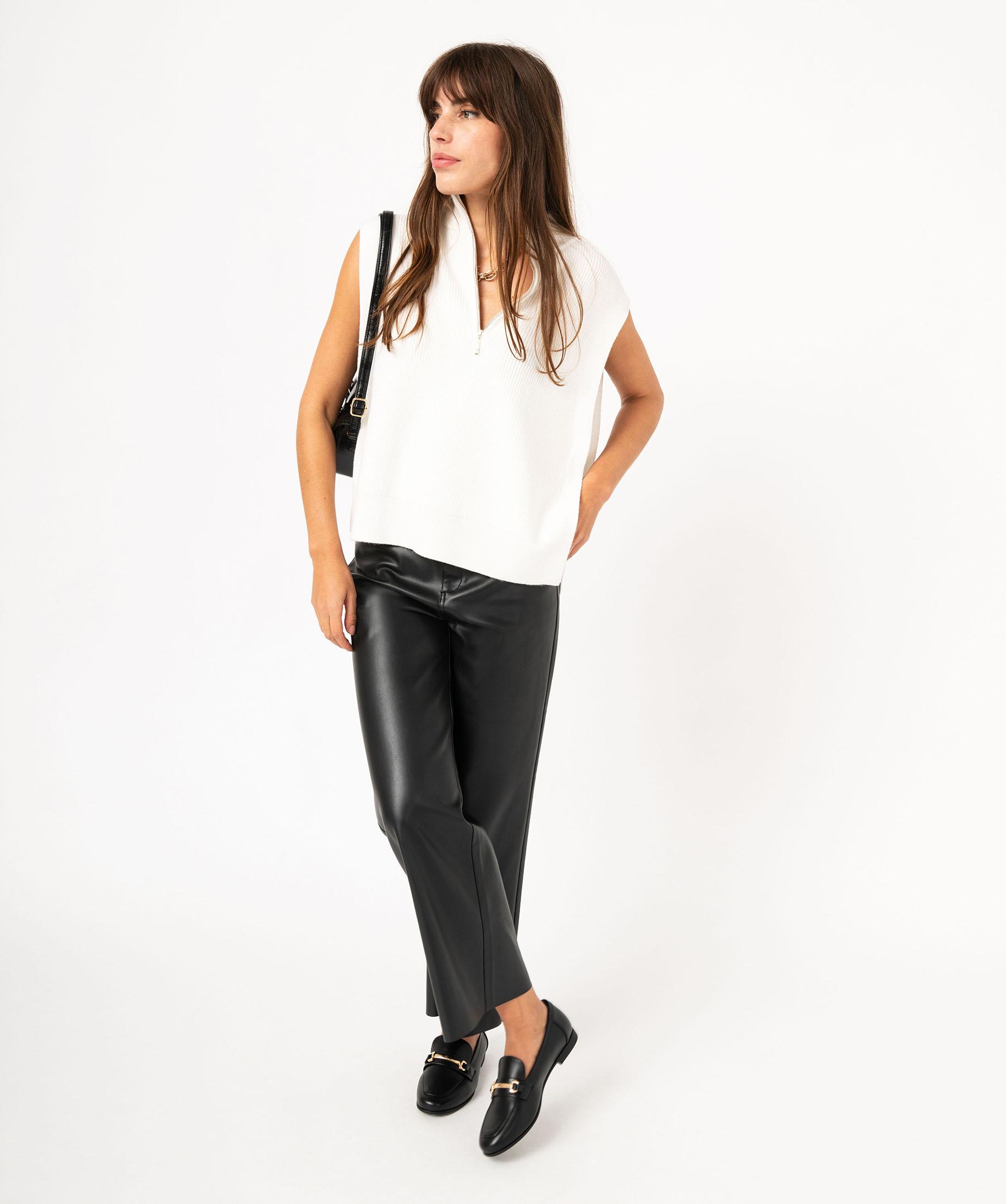 Pantalon simili cuir femme gemo best sale