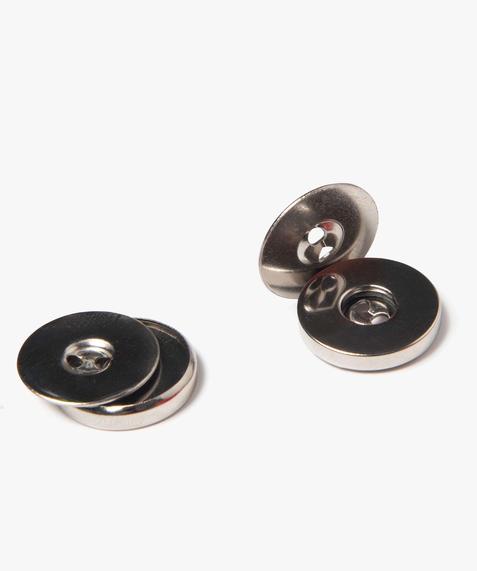 Lot De 6 Paires De Boutons Magnétiques à Coudre - 26 Mm - Fermeture Magnétique Avec Mini Kit