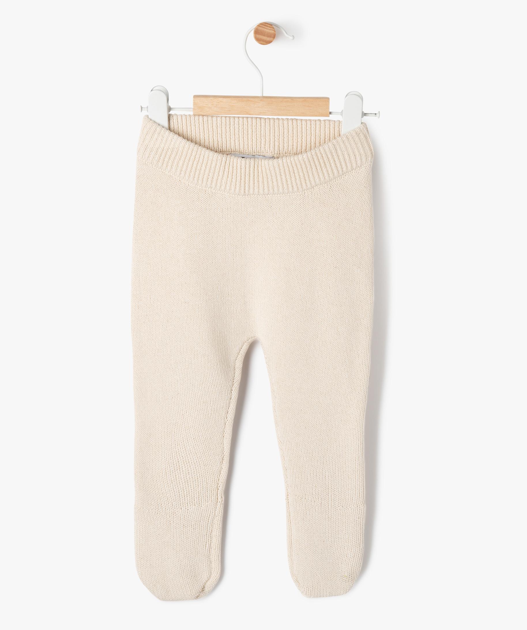 Pantalon Bébé Fille En Coton Biologique - Confort Et Style - Sevira Kids