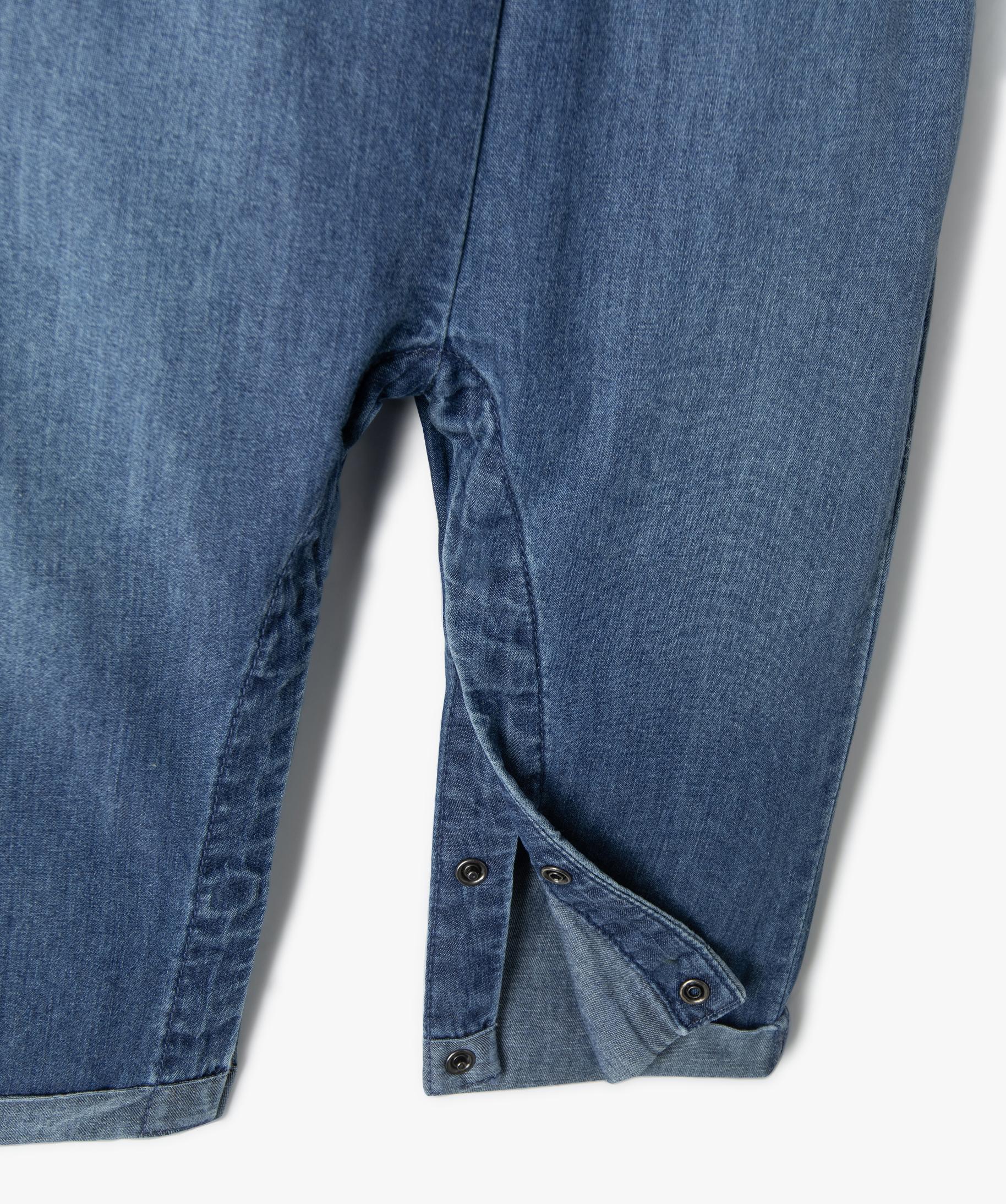 Combinaison jean bebe best sale fille