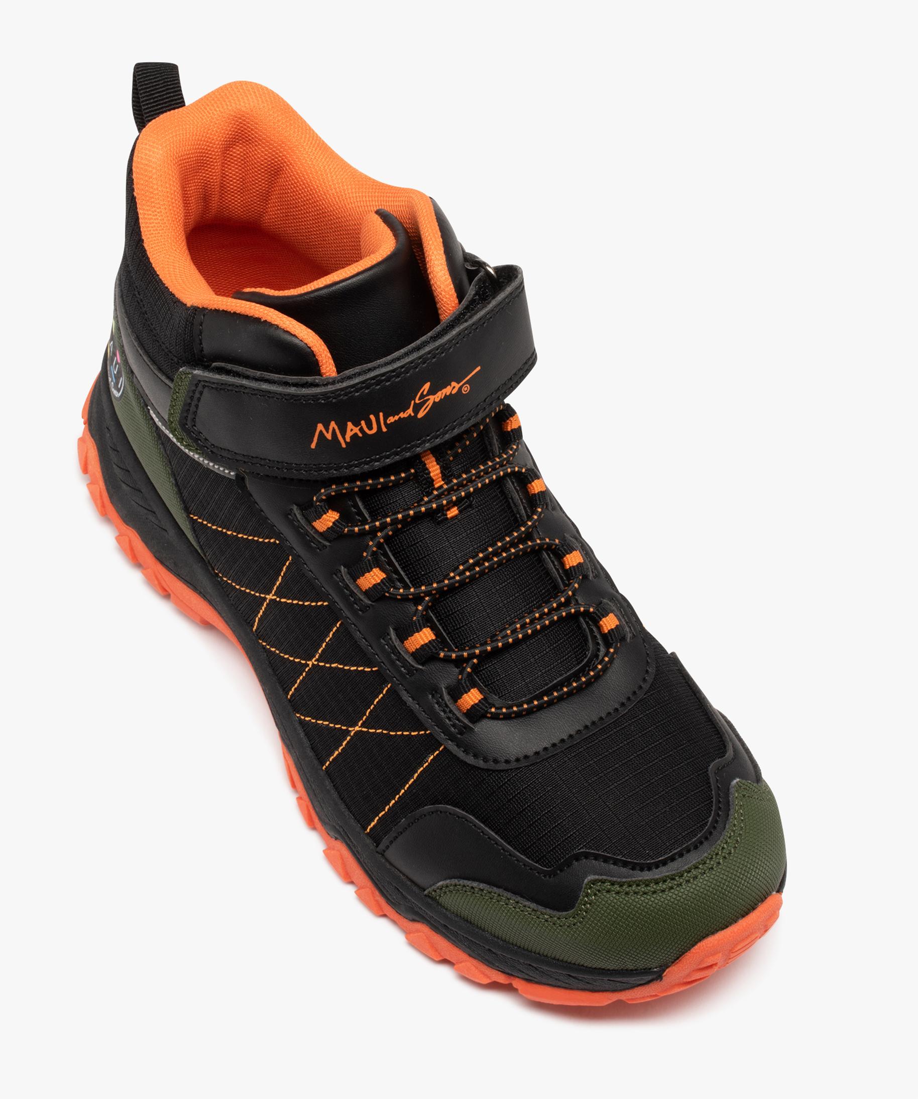 Basket mid cut en toile garcon Maui and sons kaki GEMO