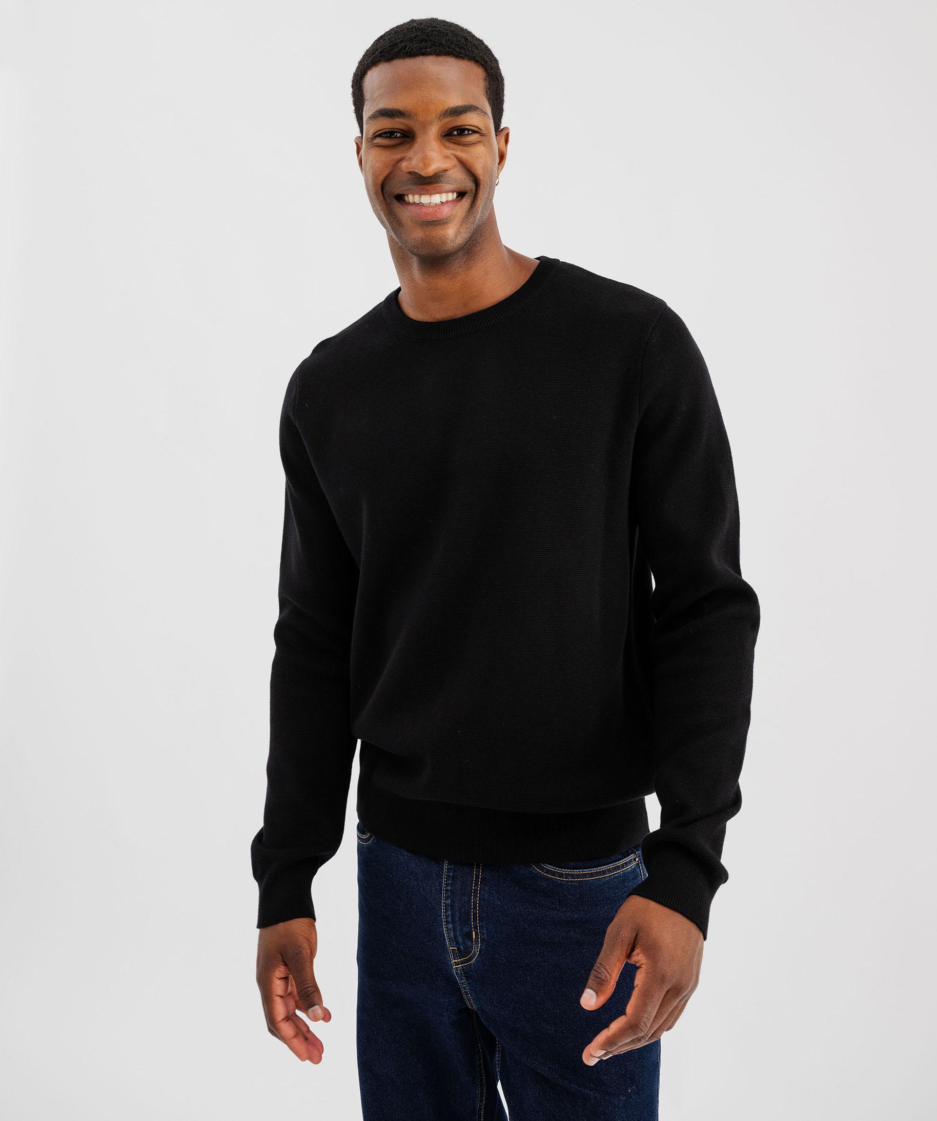 Pull Garçon George En Coton Bleu – Col Rond, Manches Longues – Taille 6-7 Ans – Très Bon état