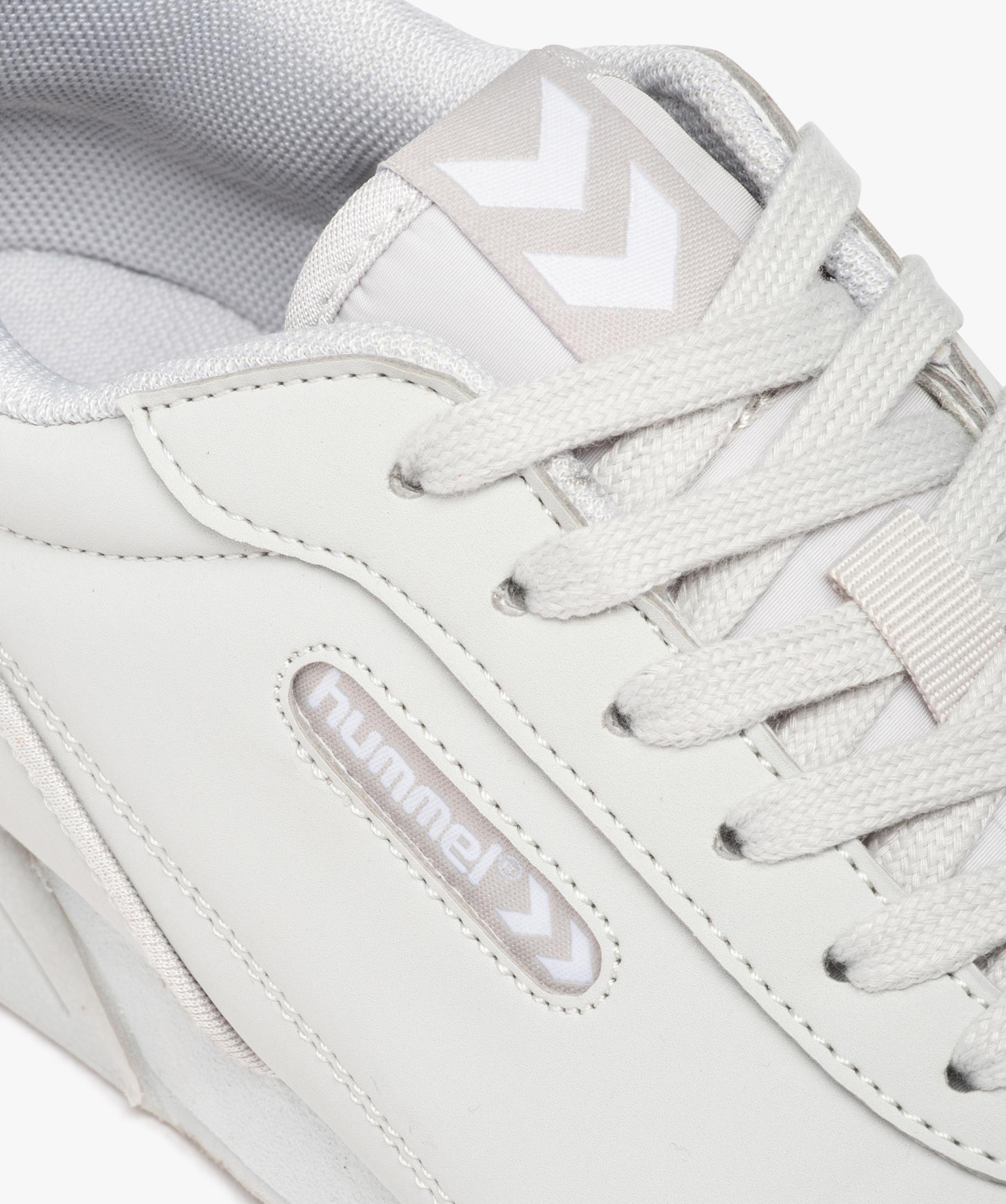 Baskets femme unies lacets Hummel Forli beige GEMO