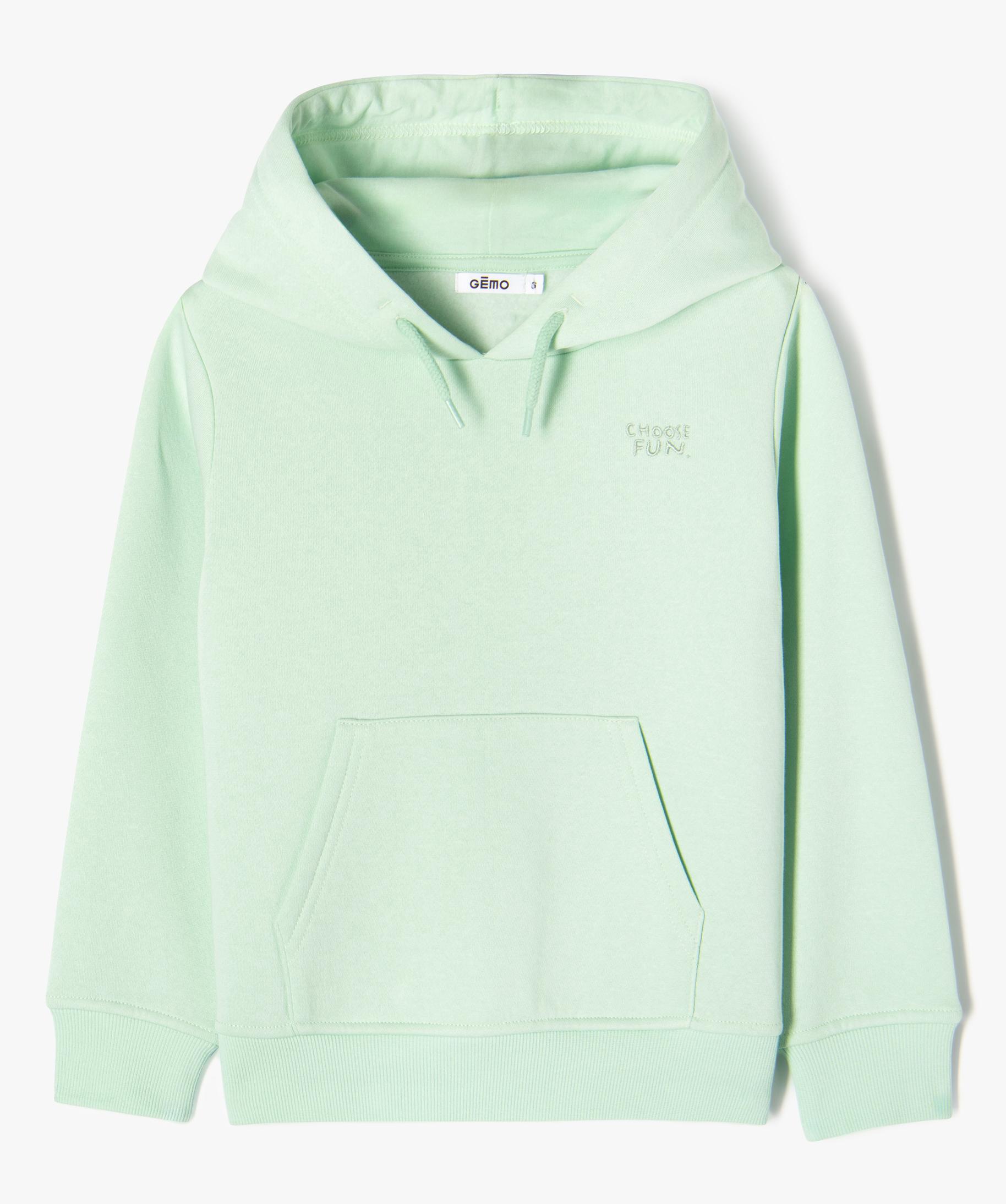 Sweat 100 % coton à capuche et fermeture à glissière (jusqu'au 6 ans) | NAVY | Sweats à capuche | M&S BE