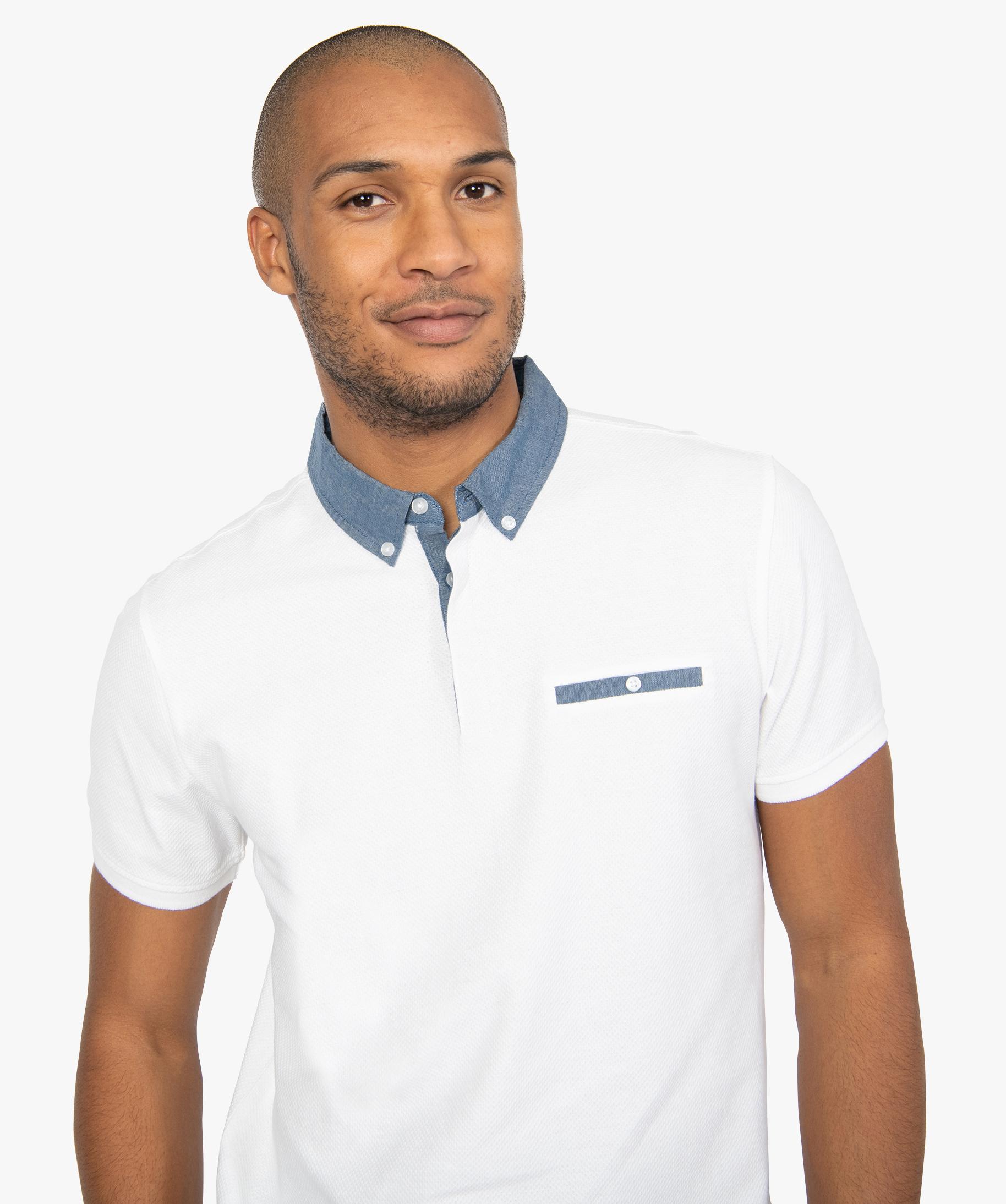 Polo col chemise homme shop