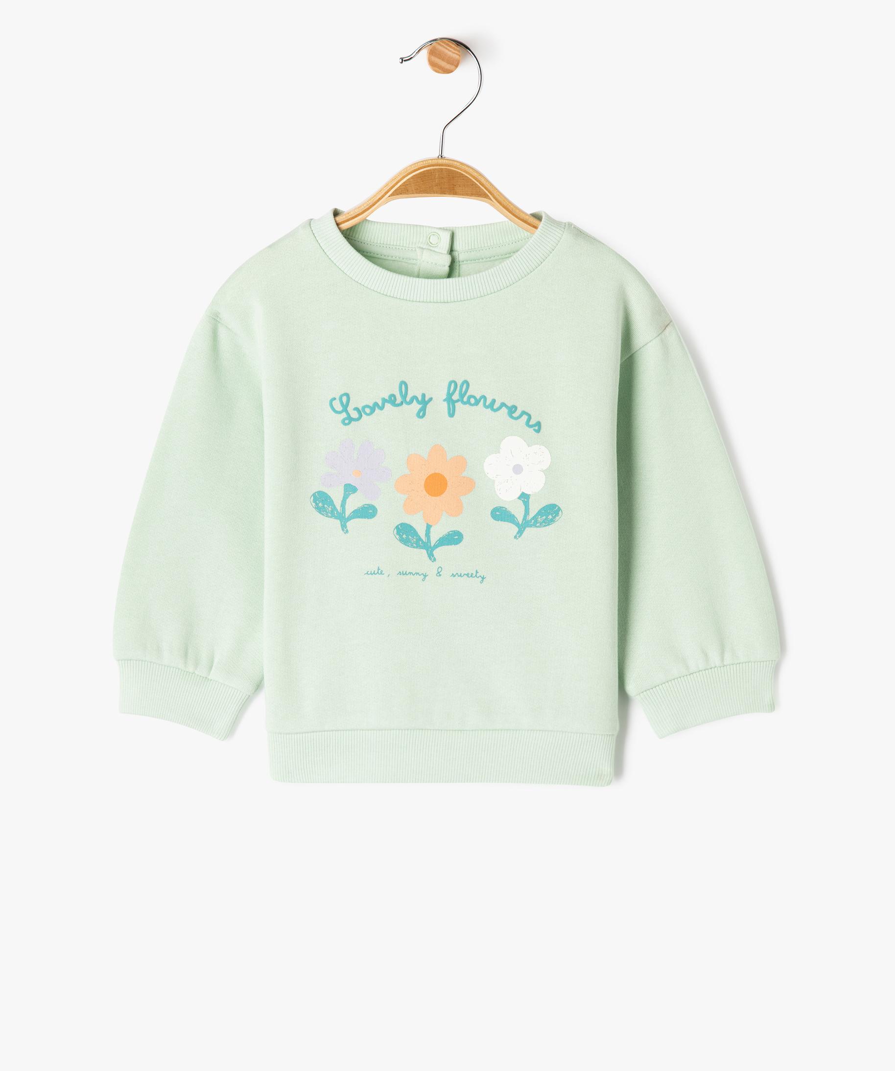 Ensemble Sweat + Pantalon Chicco Pour Fille - Molleton Doux, Lavable Machine, Graphisme à La Mode, Coton Responsable