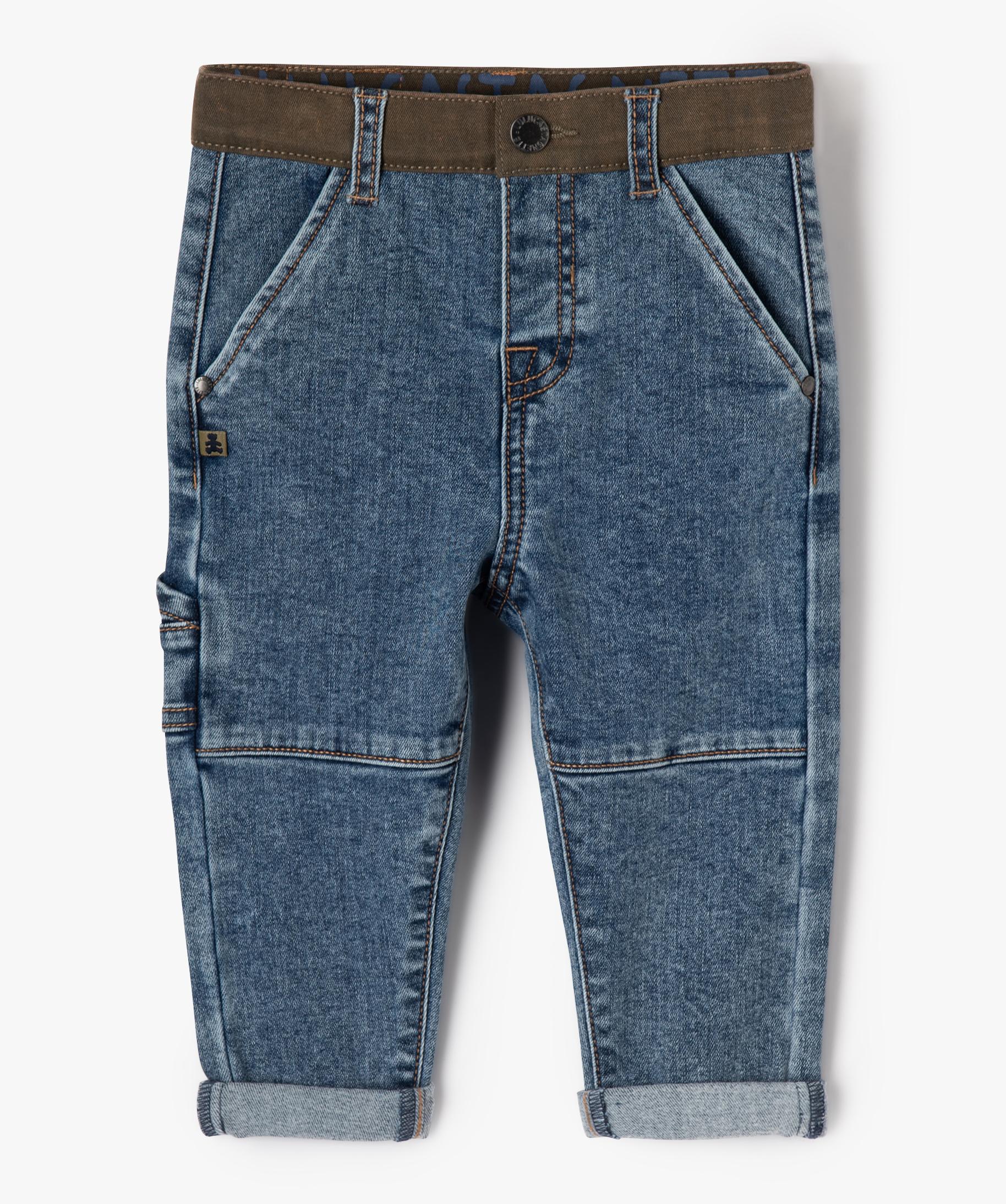 NAME IT Jeans Garçon Extensible Coton Bio - Jeans Confortable Et Durable Pour Enfant