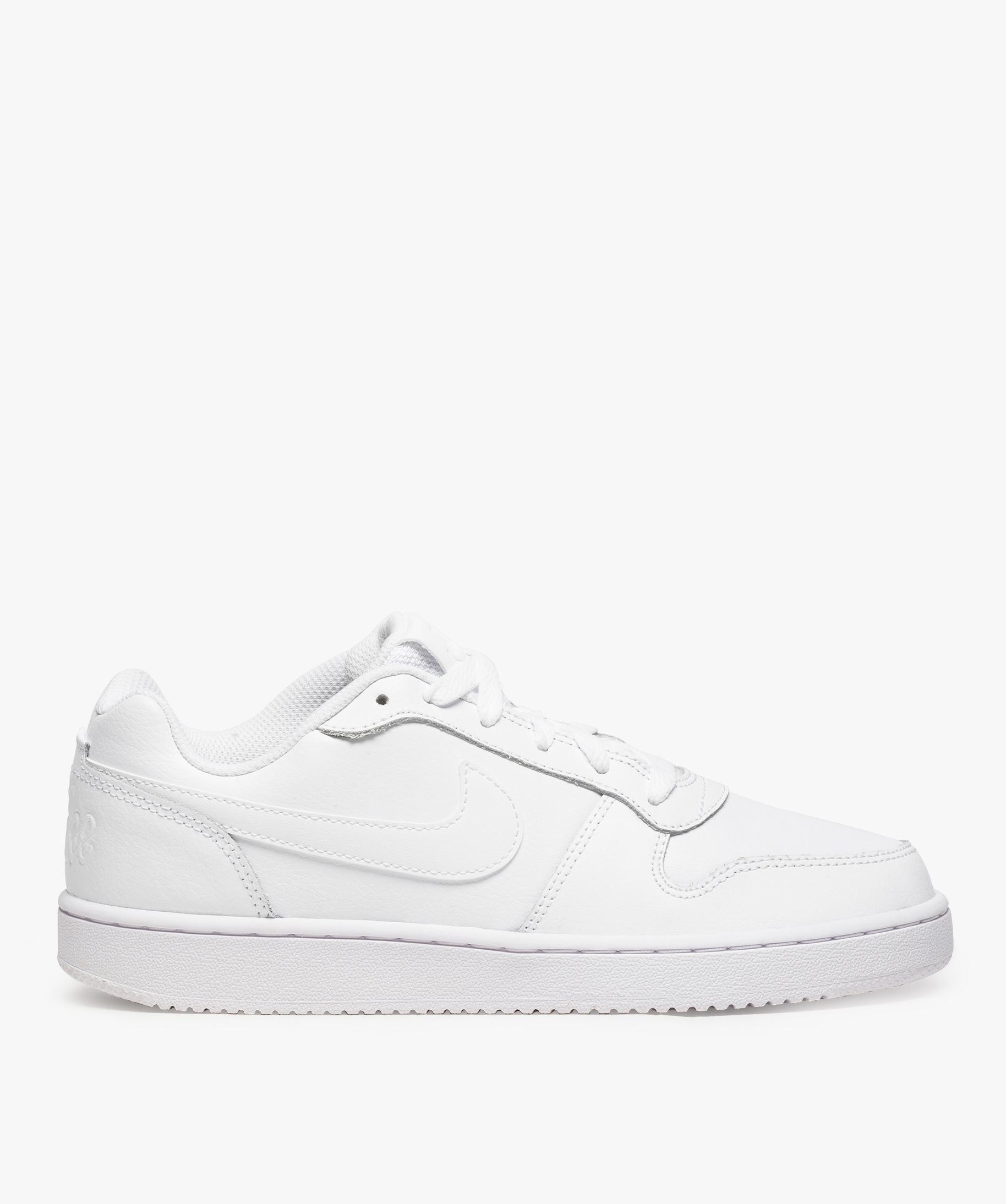 Tennis femme unies dessus cuir Nike