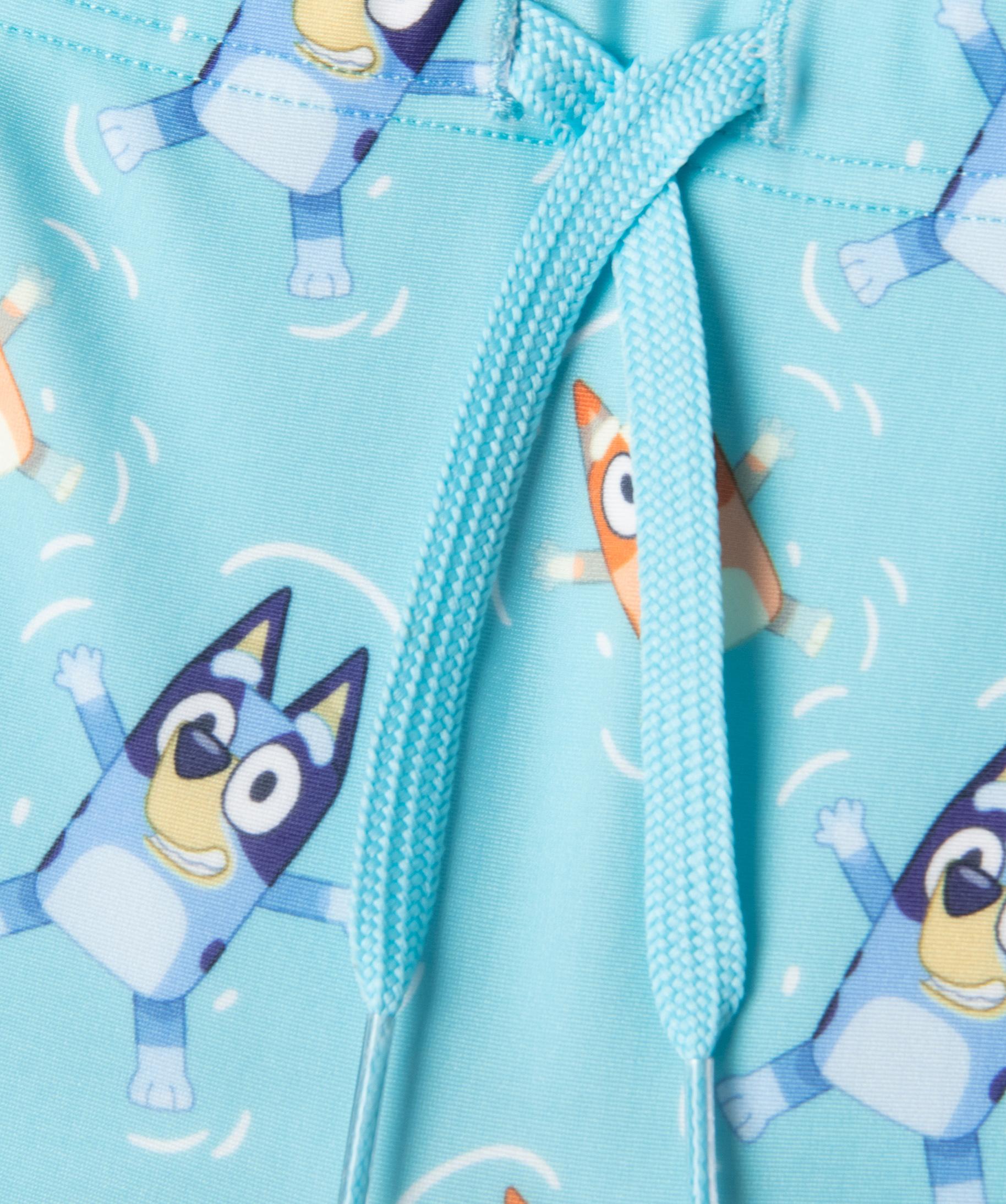 Mickey Mouse Maillot De Bain Boxer Bébé Garçon Bleu - 24 Mois - Imprimé Graphique Fun Et Coloré