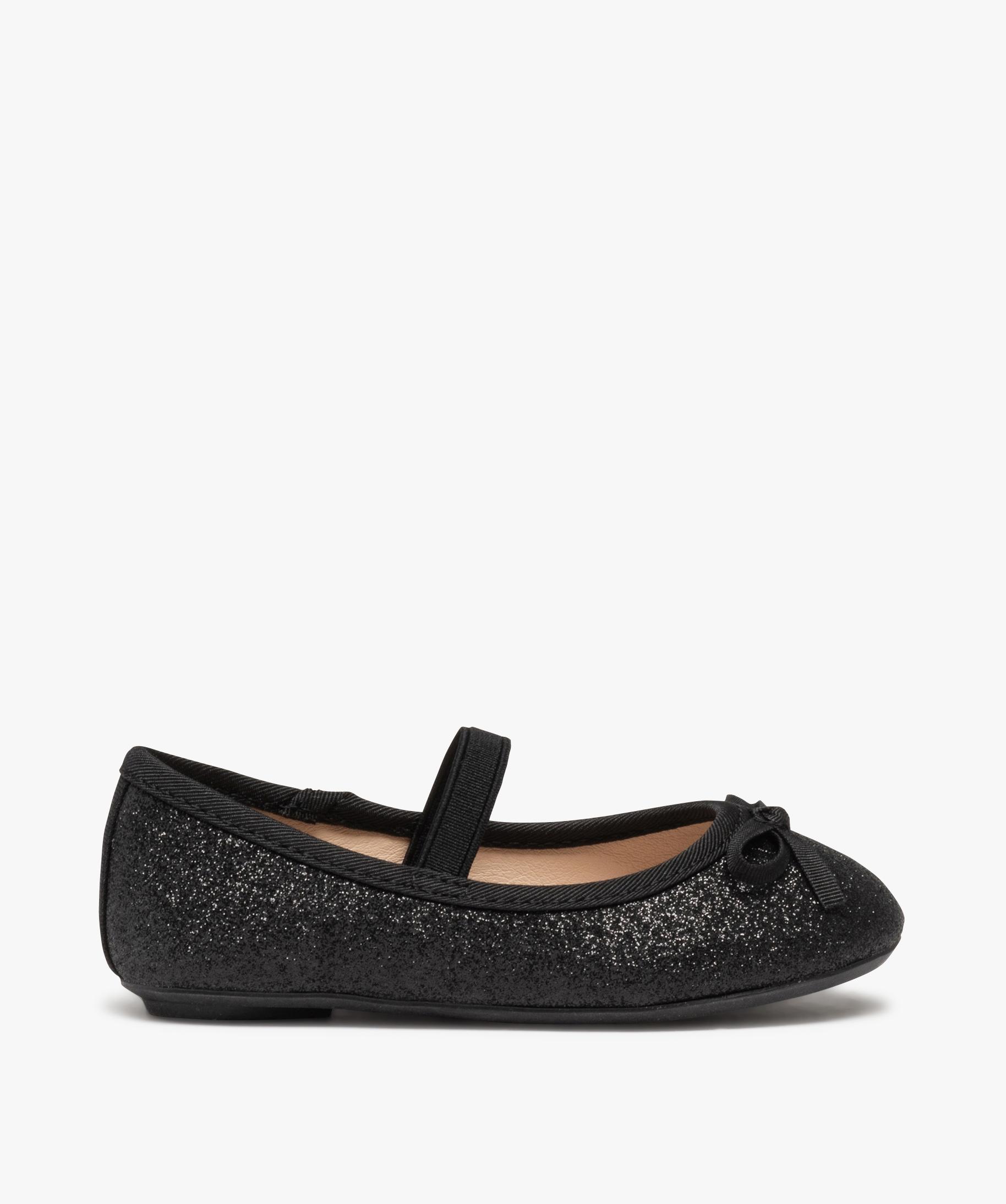 Ballerines fille a paillettes avec bride elastiquee