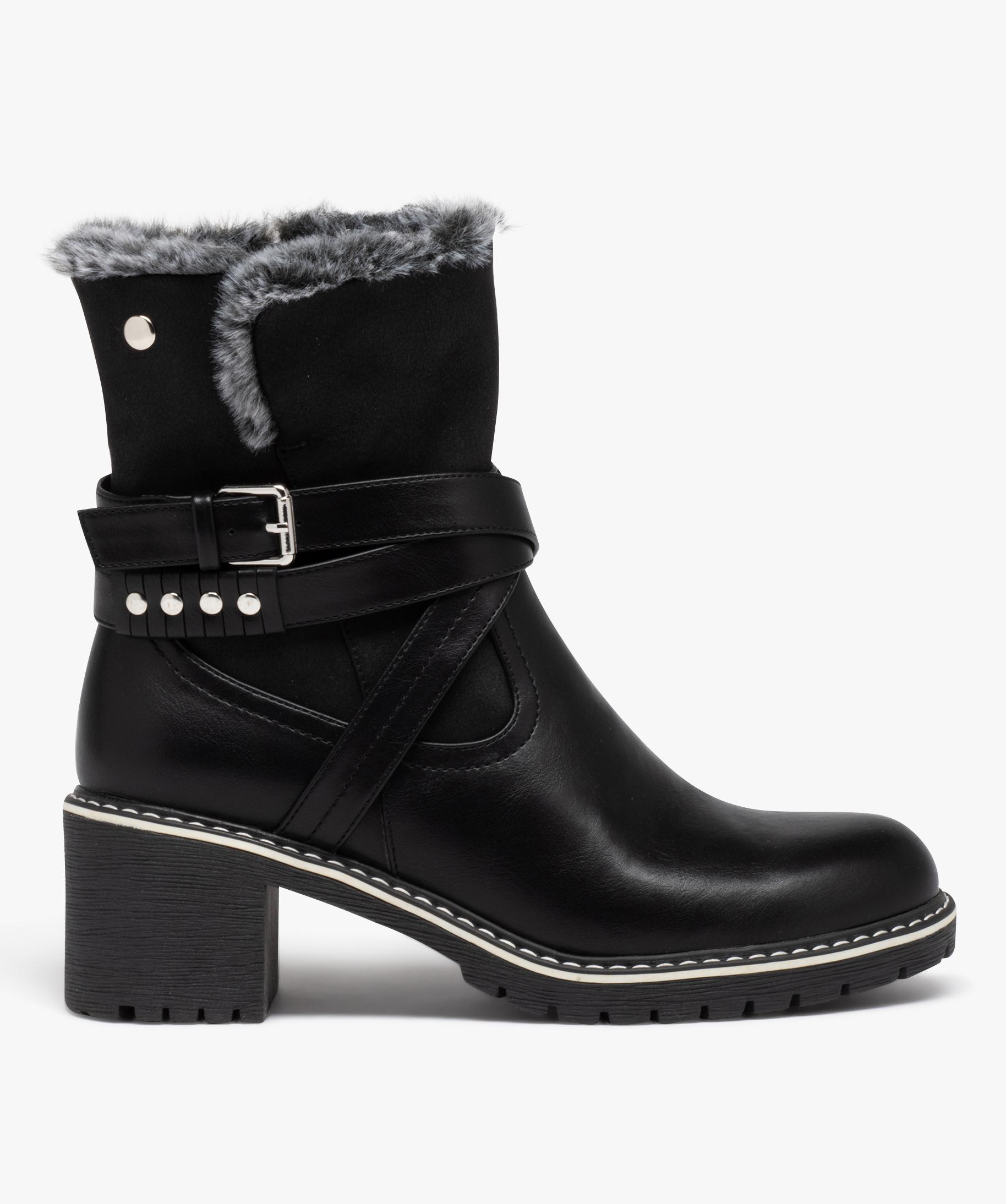 Boots fourrées femme gemo online