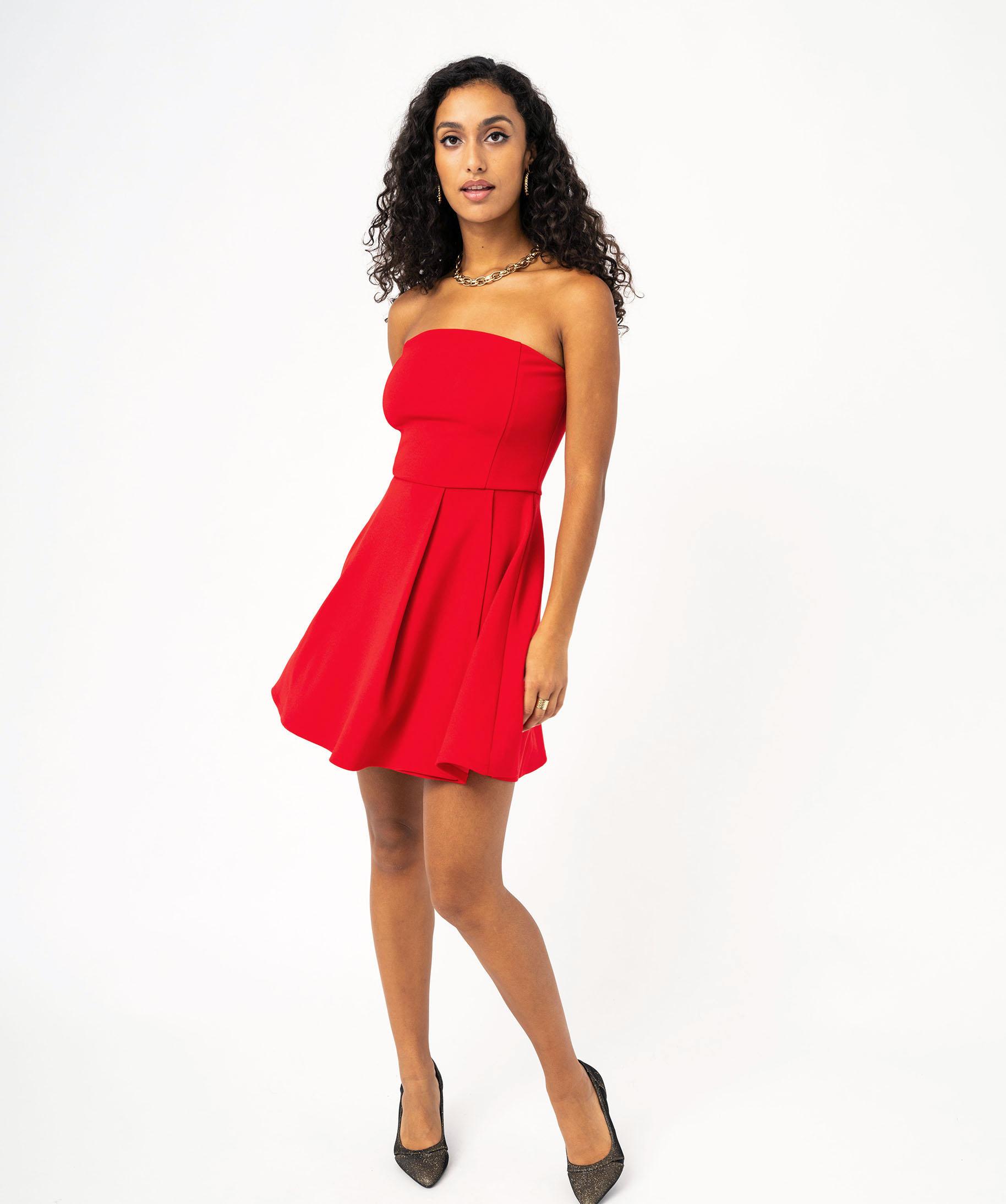 Robe rouge gemo discount