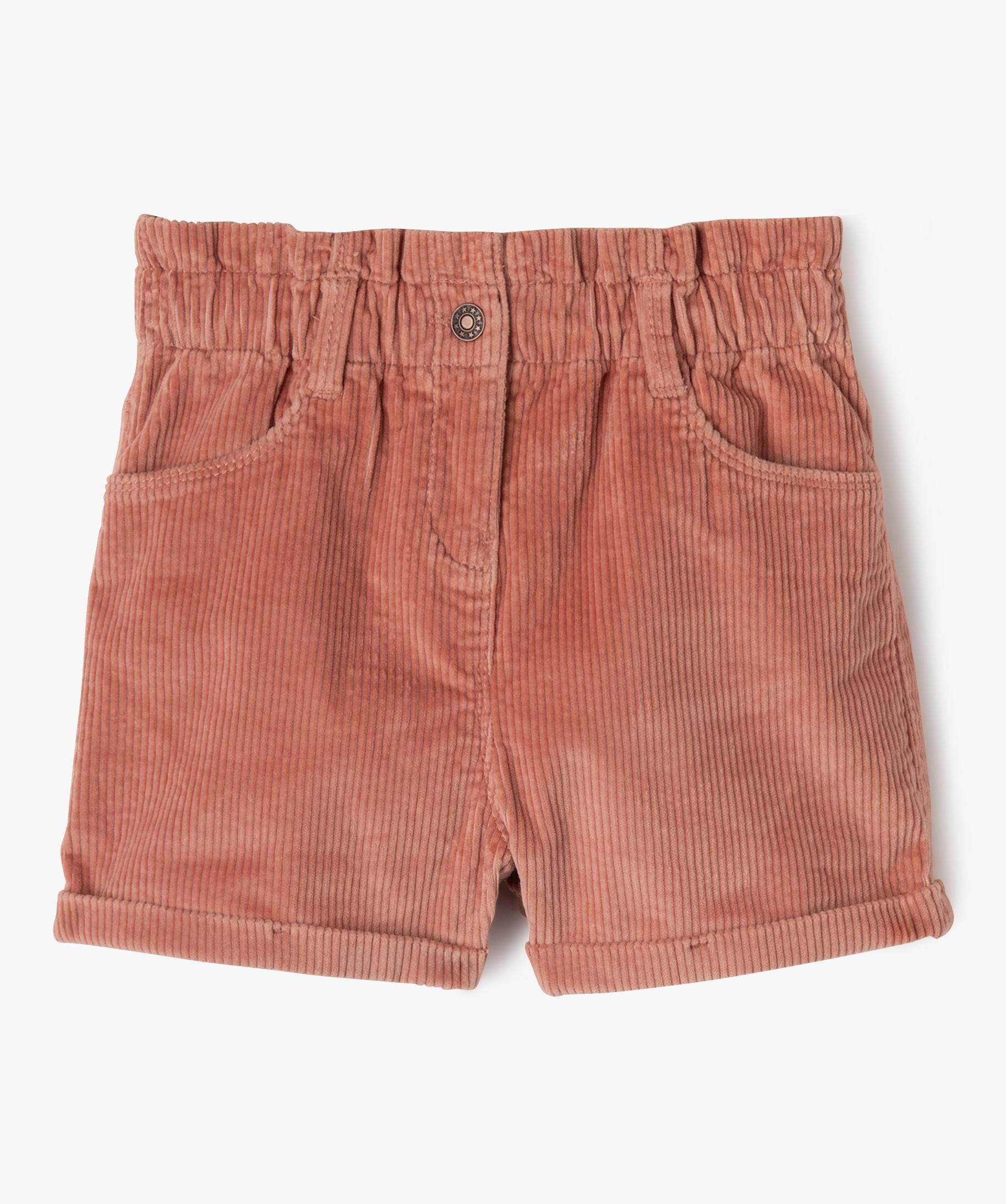 SPARKZ COPENHAGEN Tatiana Shorts En Velours Côtelé Femme - Confort Doux Et Style Décontracté