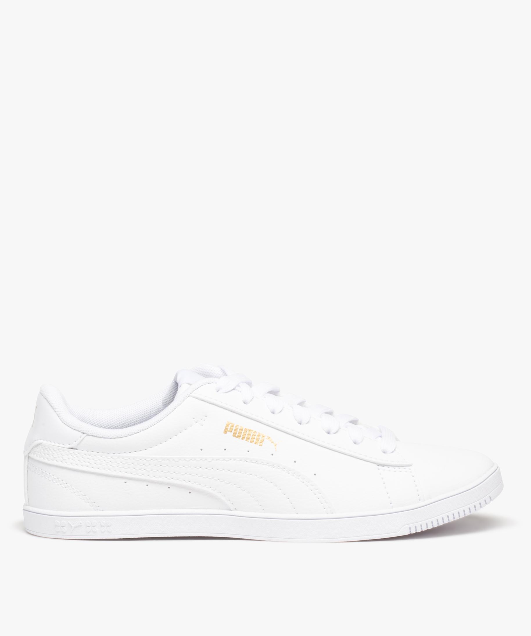 Baskets femme a lacets unies Puma Vikkylopro blanc chine GEMO