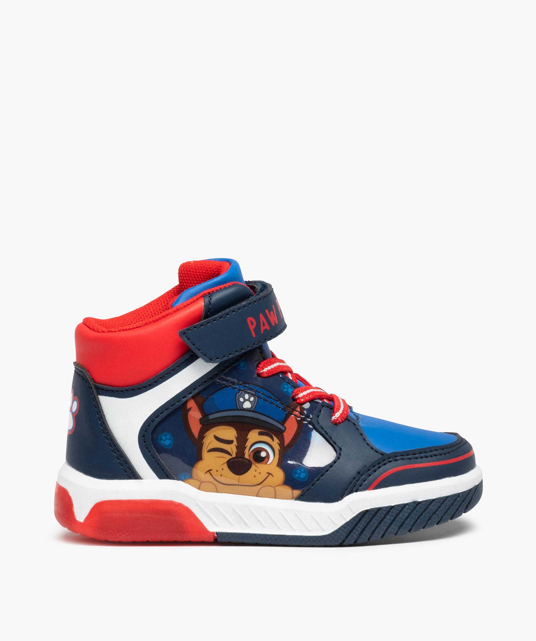 Baskets garcon mid cut a semelle lumineuse Pat Patrouille