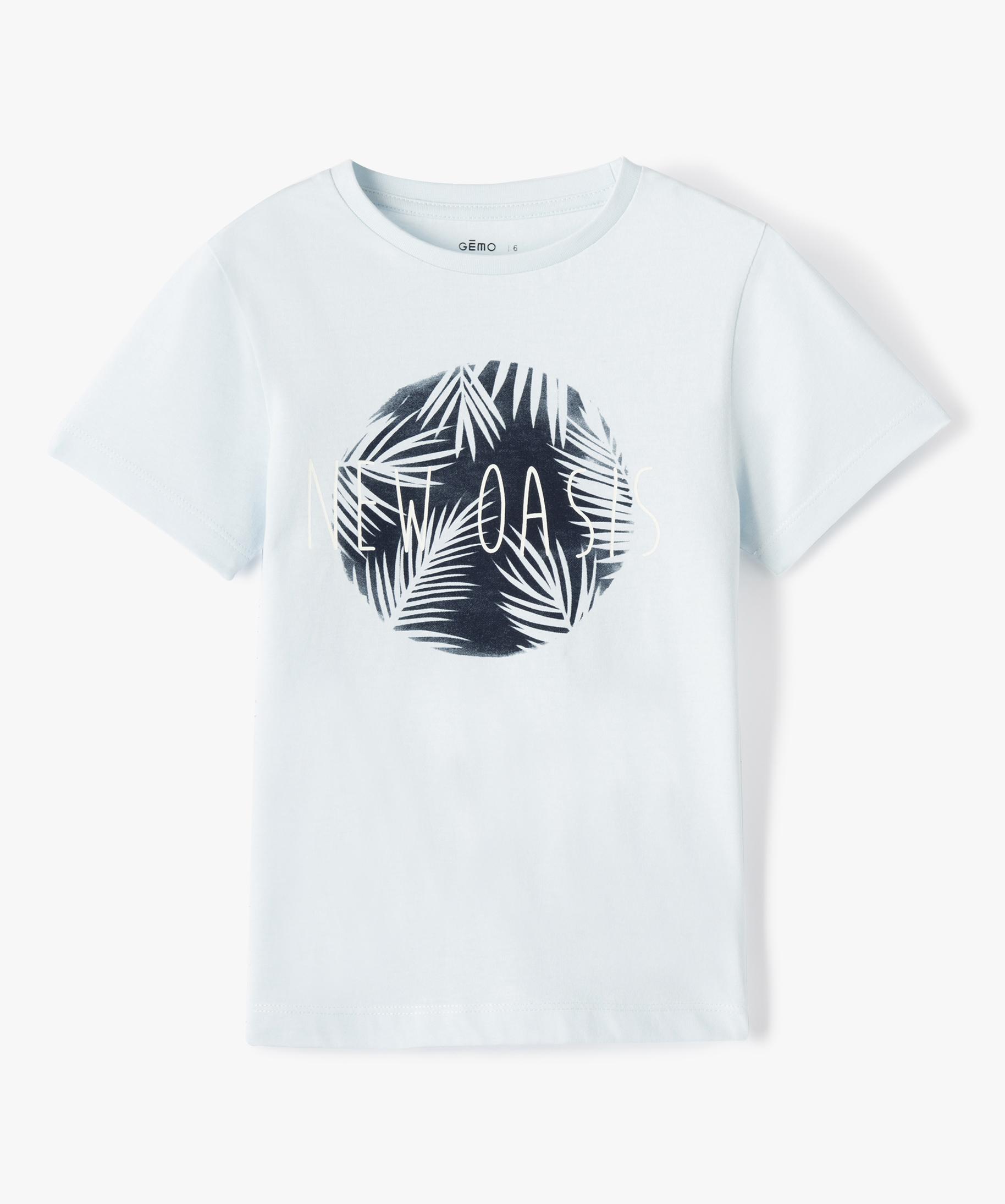 T-shirt Garçon Blue Zoo – 5-6 Ans – Multicolore Géométrique – Coton – Manches Courtes