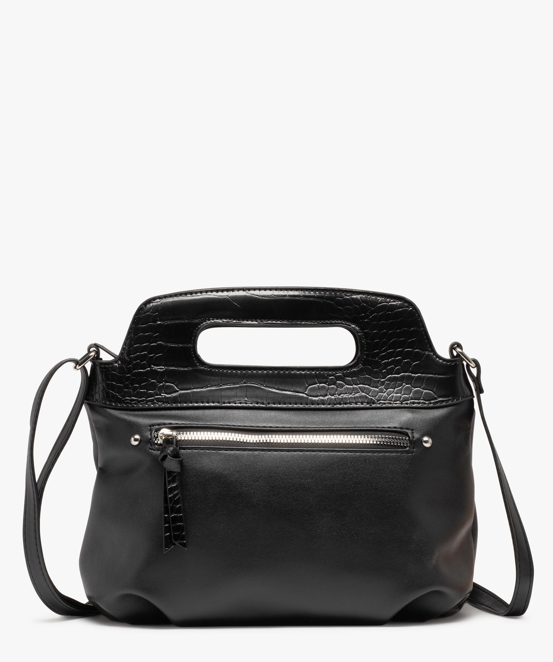 Sac a main rigide noir cheap
