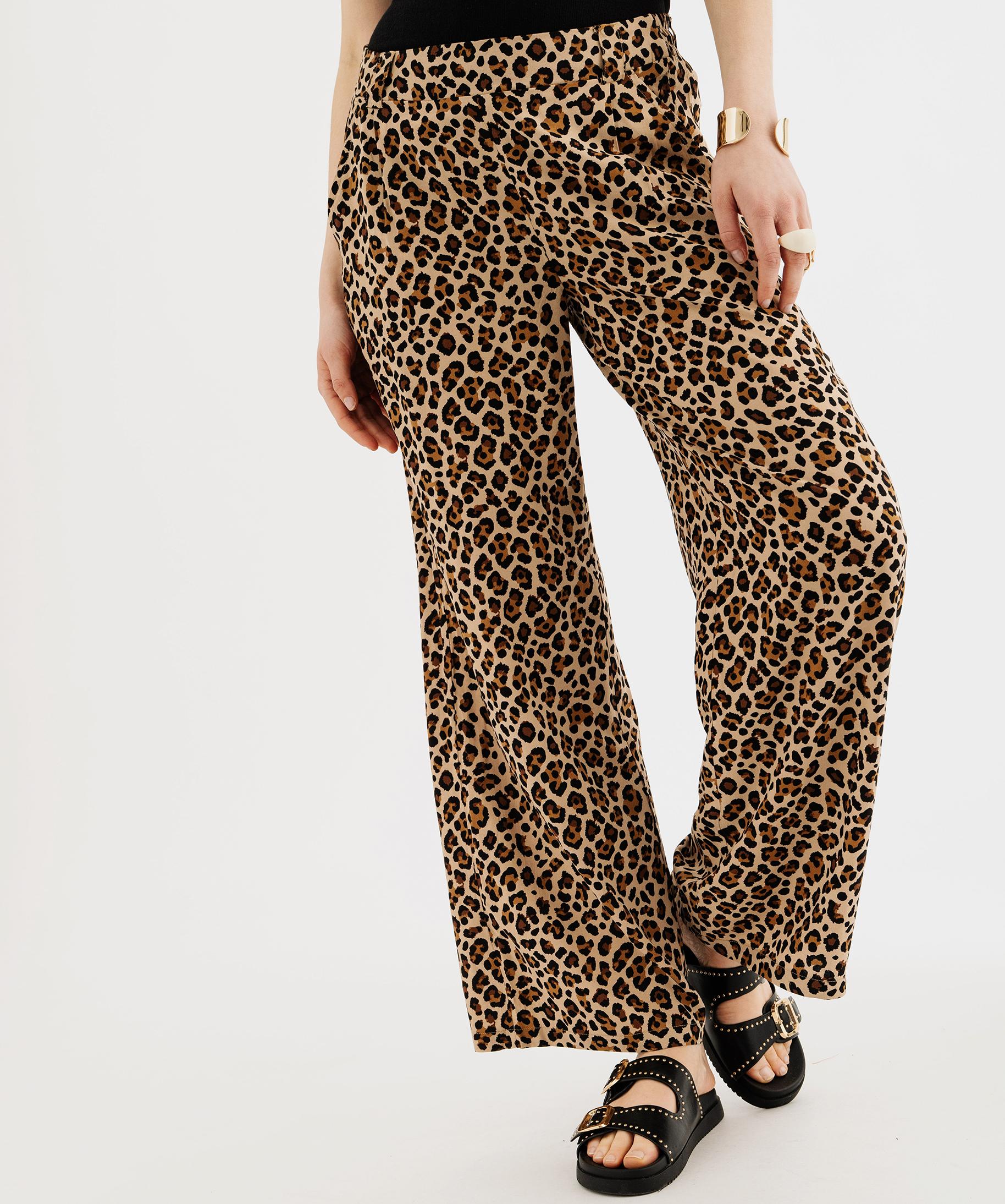 Pantalon de loisir femme leopard confortable et tendance