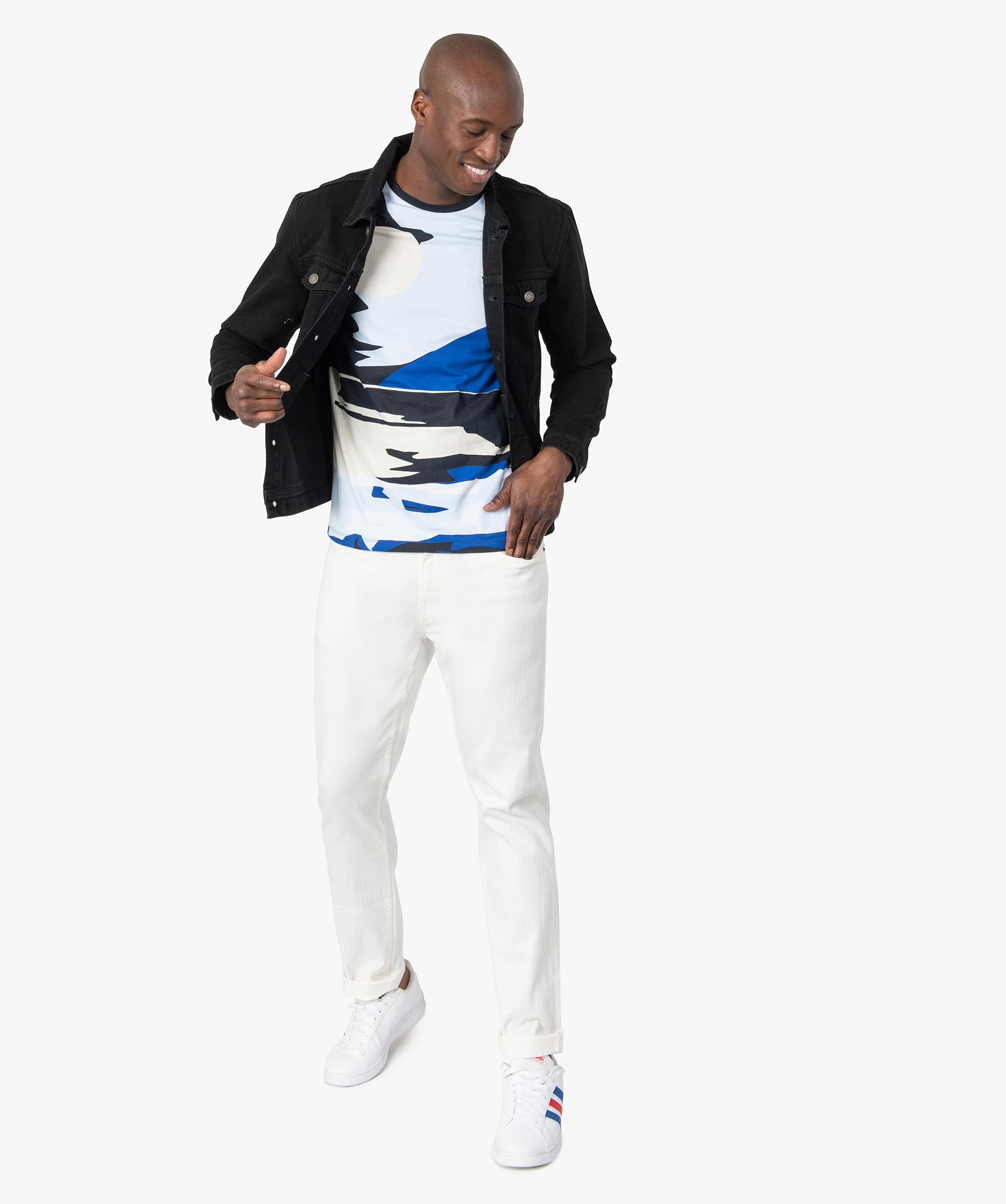 Veste en 2025 jean homme gemo