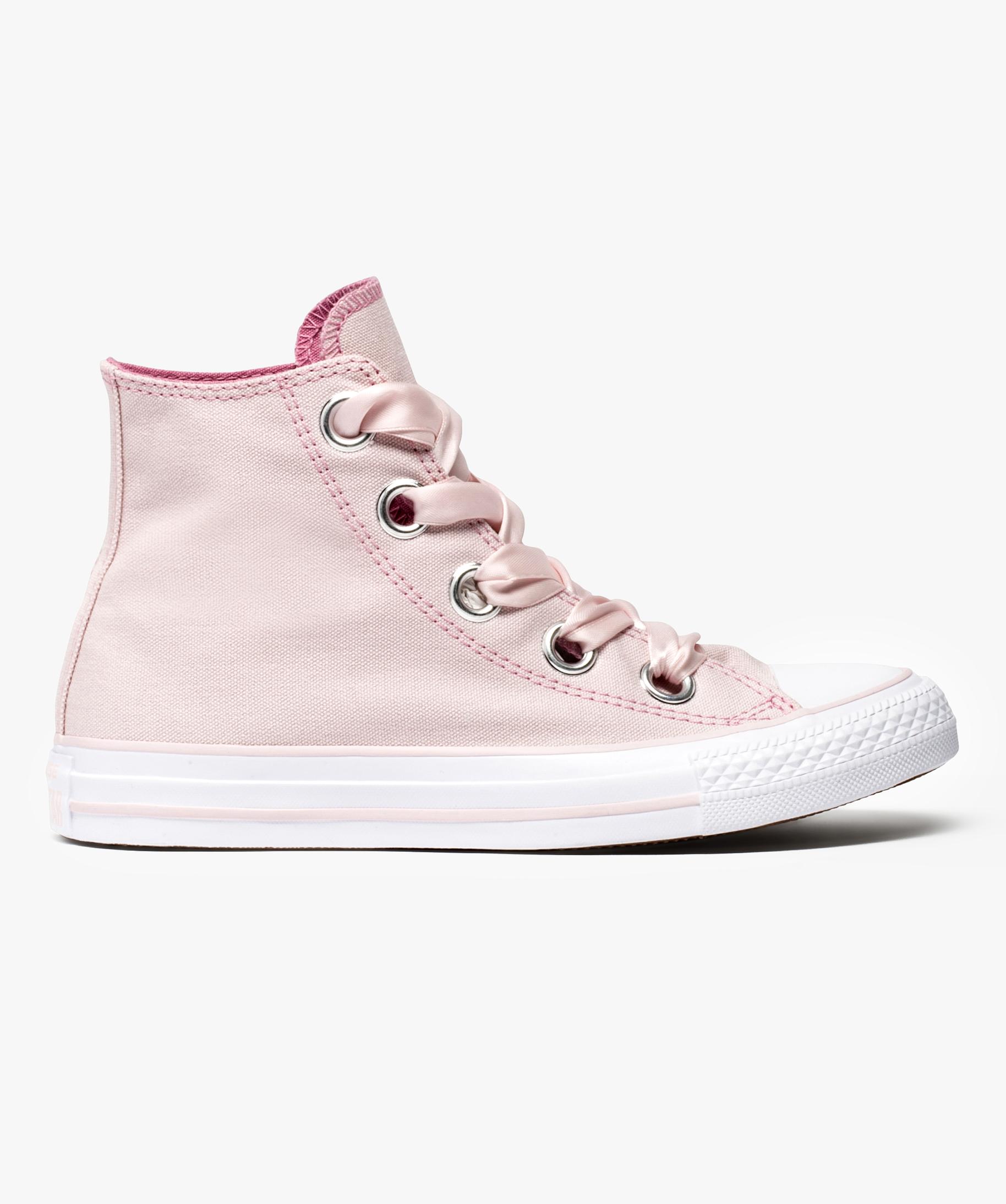 Tennis montantes pastel a lacets ruban Converse