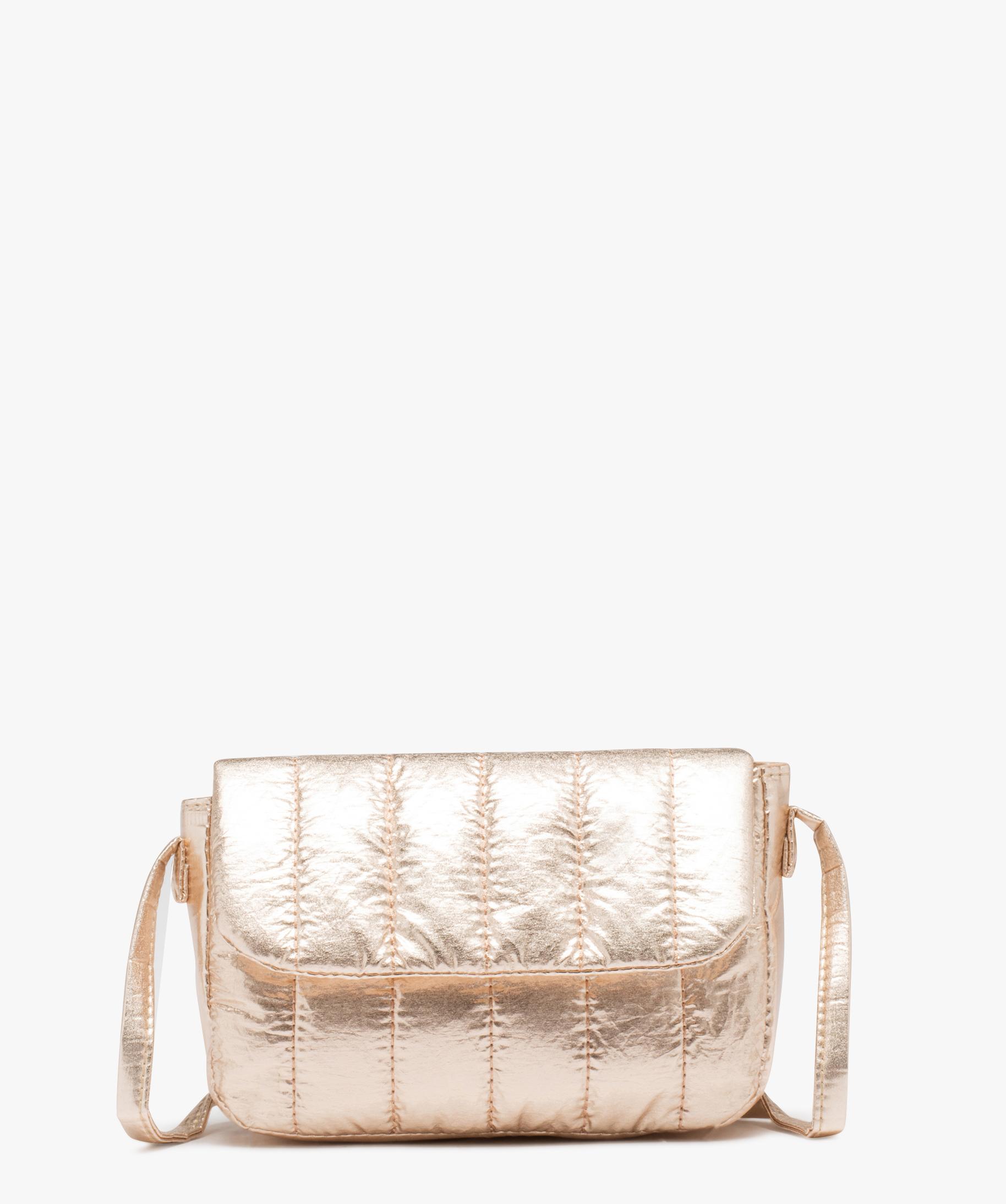 Sac besace compact et matelass fille or GEMO