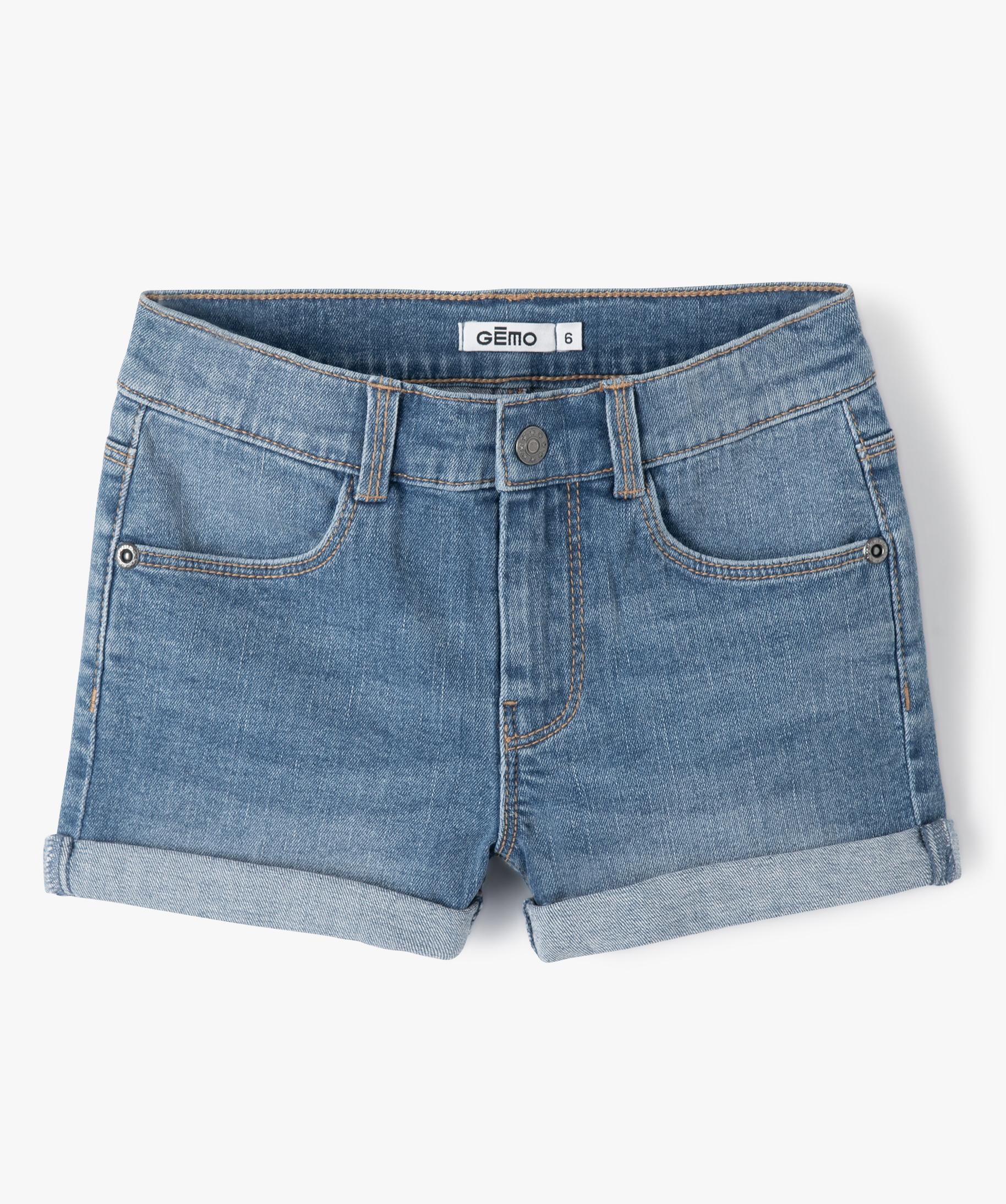 Gemo short jean femme outlet