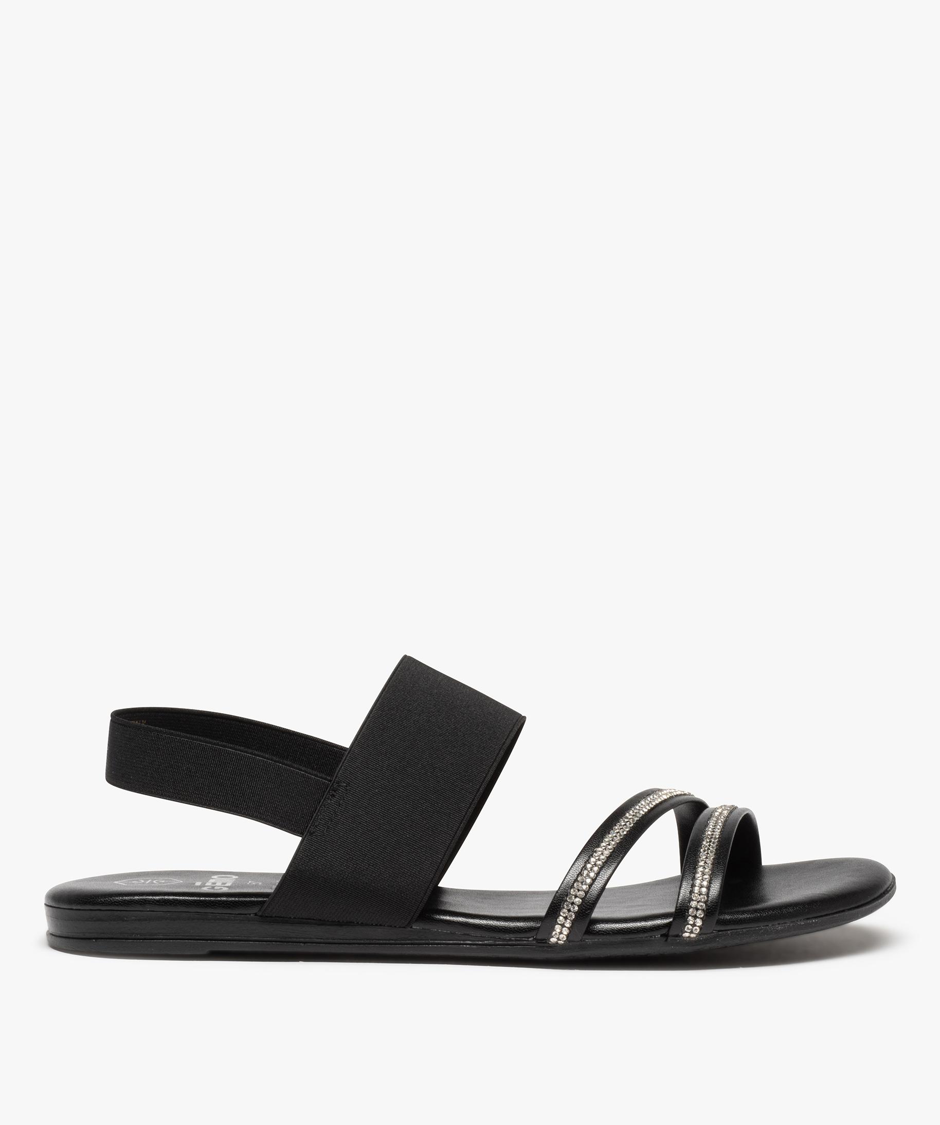 Sandales avec brides elastiques best sale