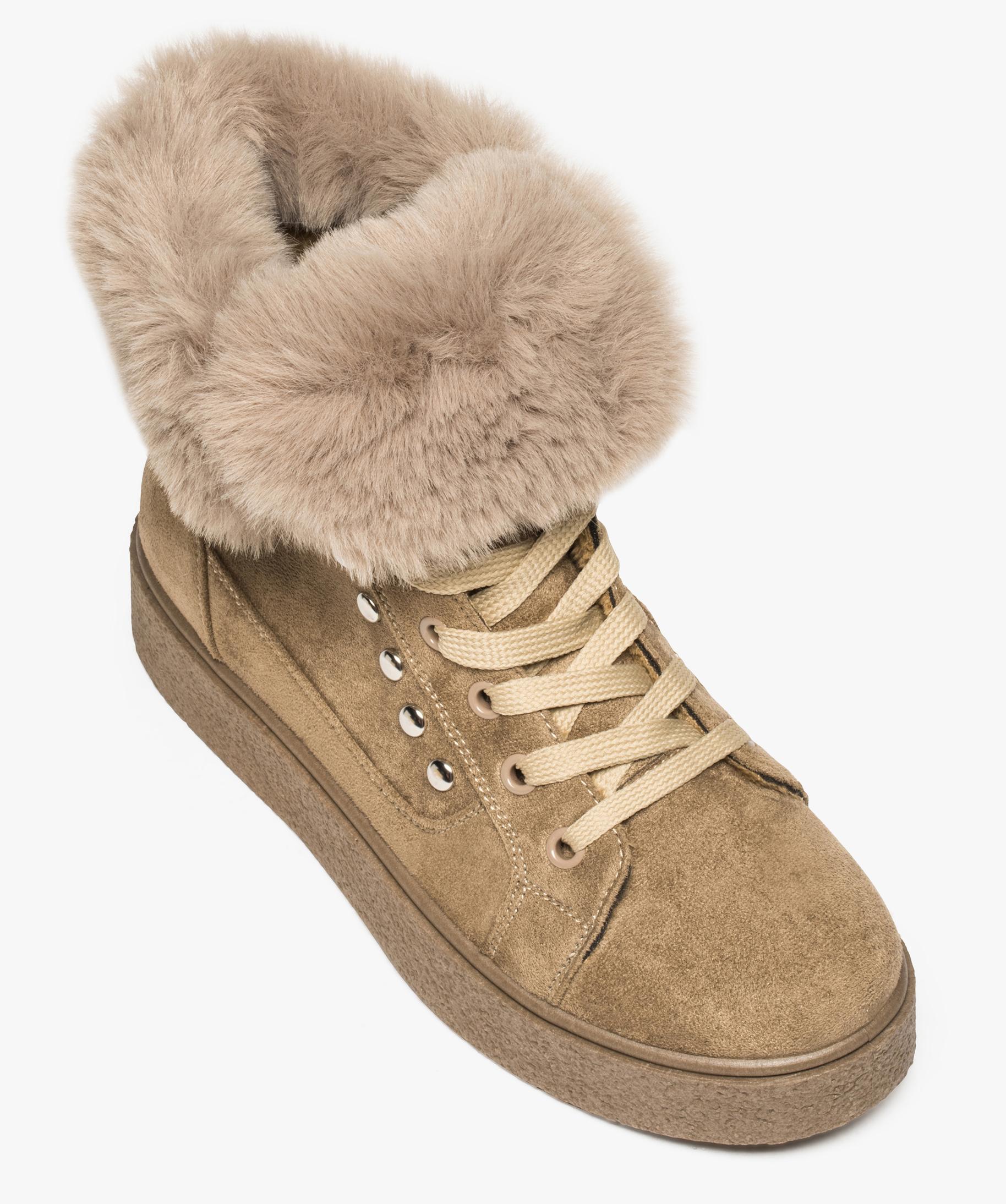 Boots clearance basket femme