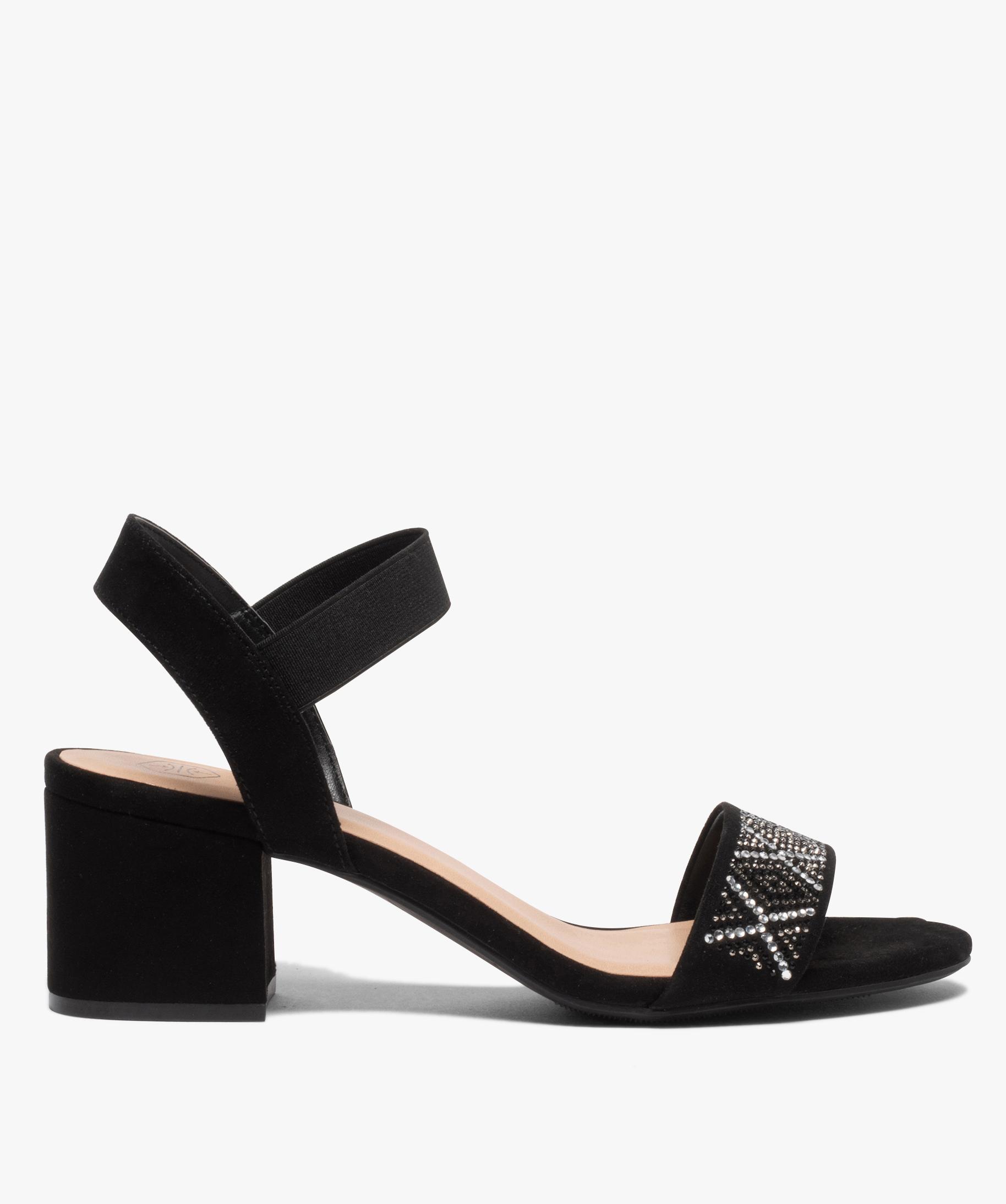 sandales femme talon carré