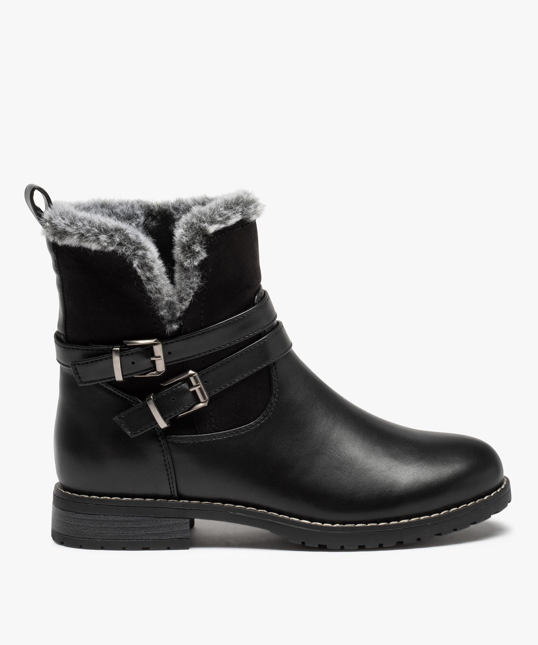 Bottines fourrées femme gemo deals