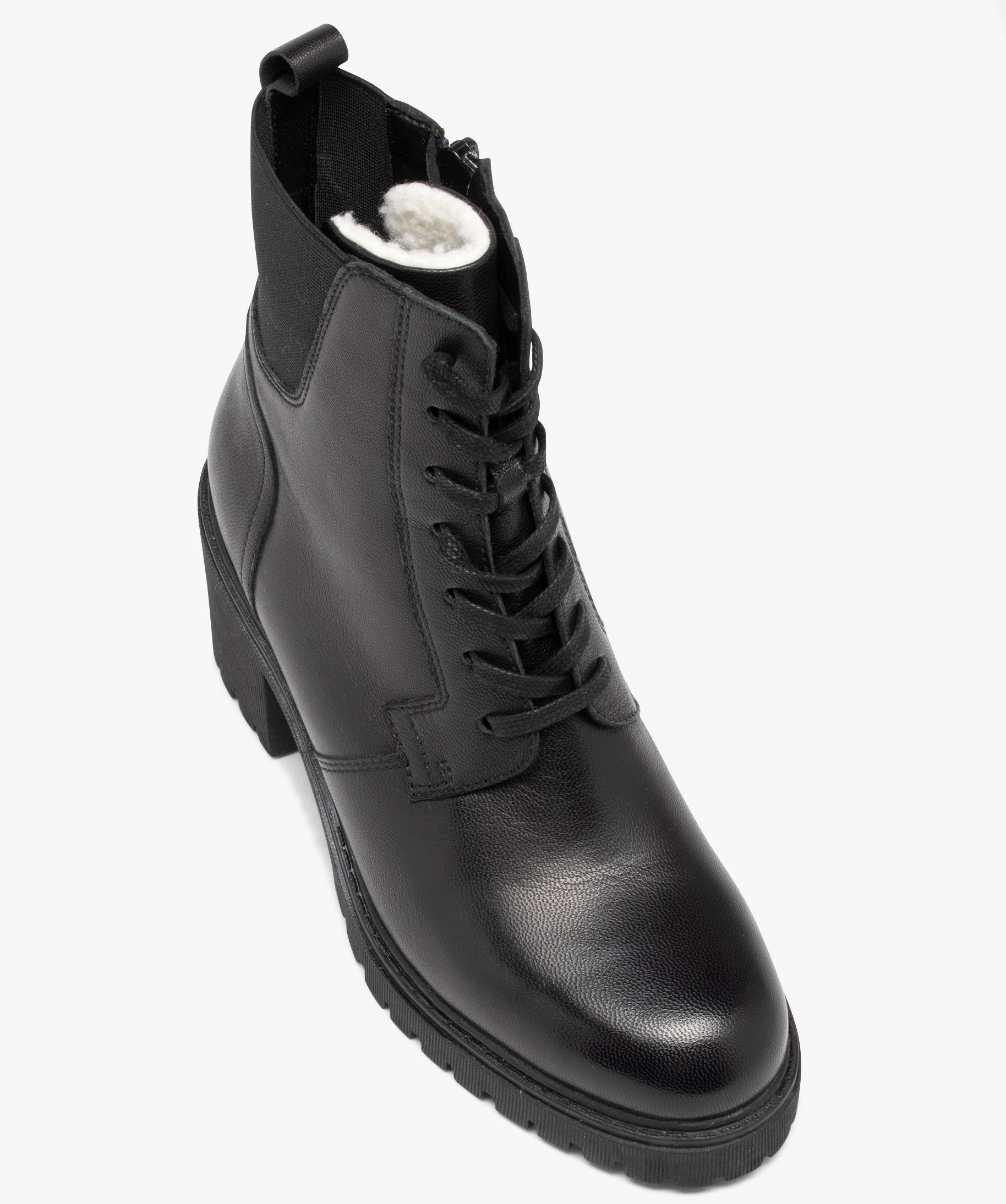 Boots en cuir Louis Vuitton Noir taille 10 US en Cuir - 35225565