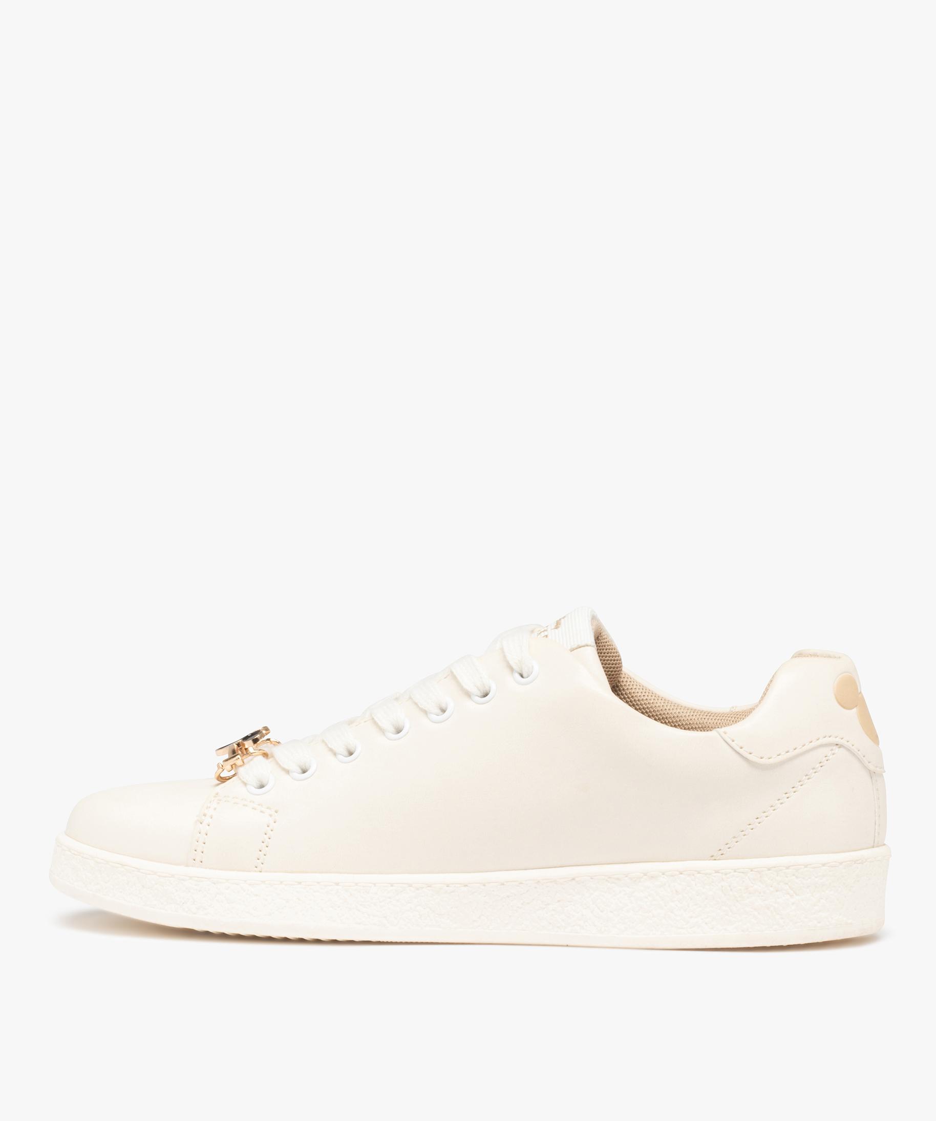 Basket blanche hotsell femme gemo