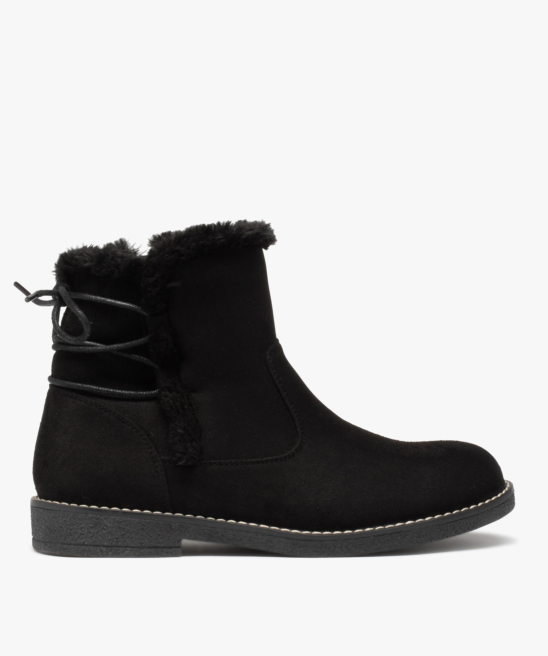 Gemo bottes fourrées clearance