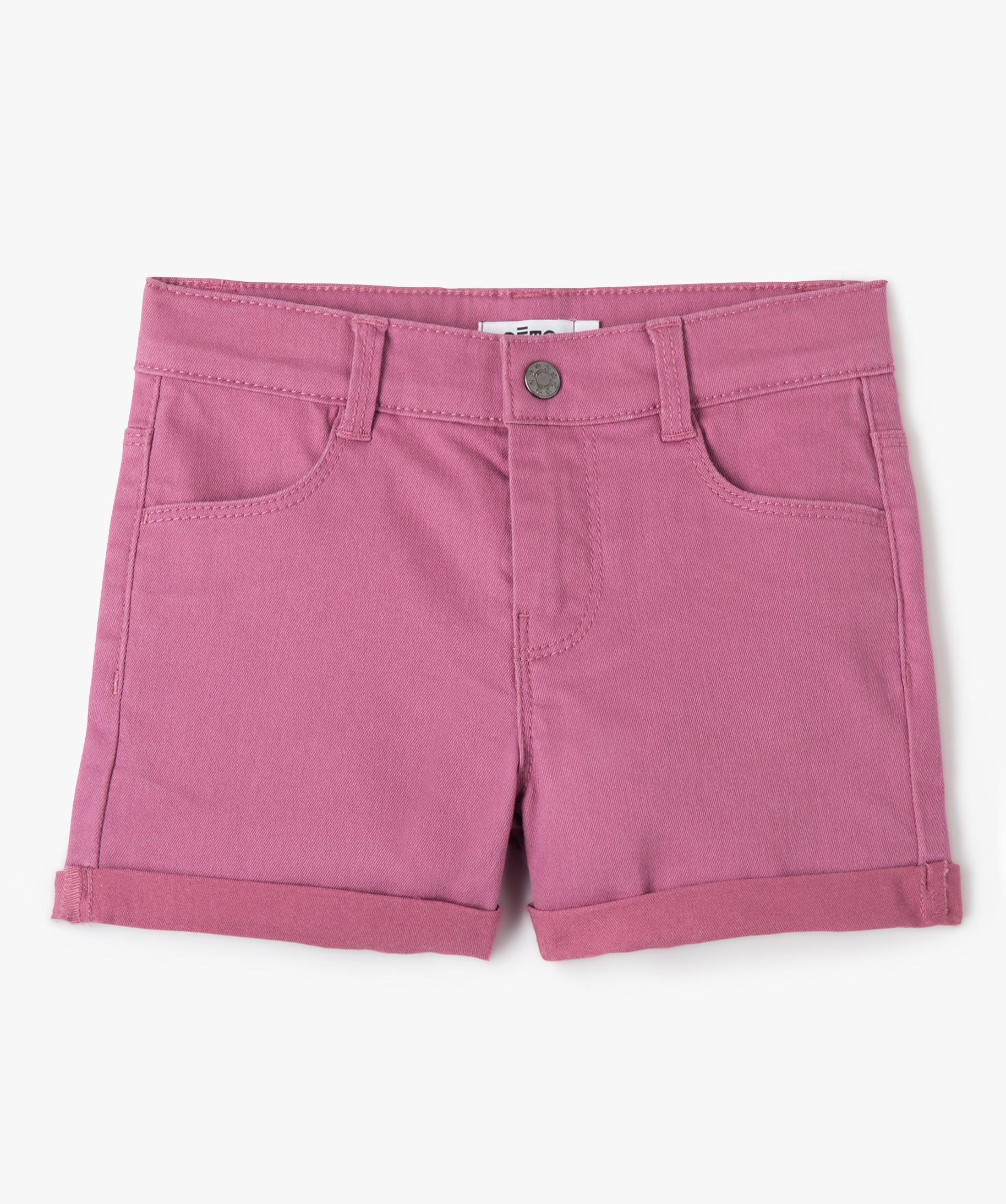 combi-short fille en coton biologique fin - Breizh Océan