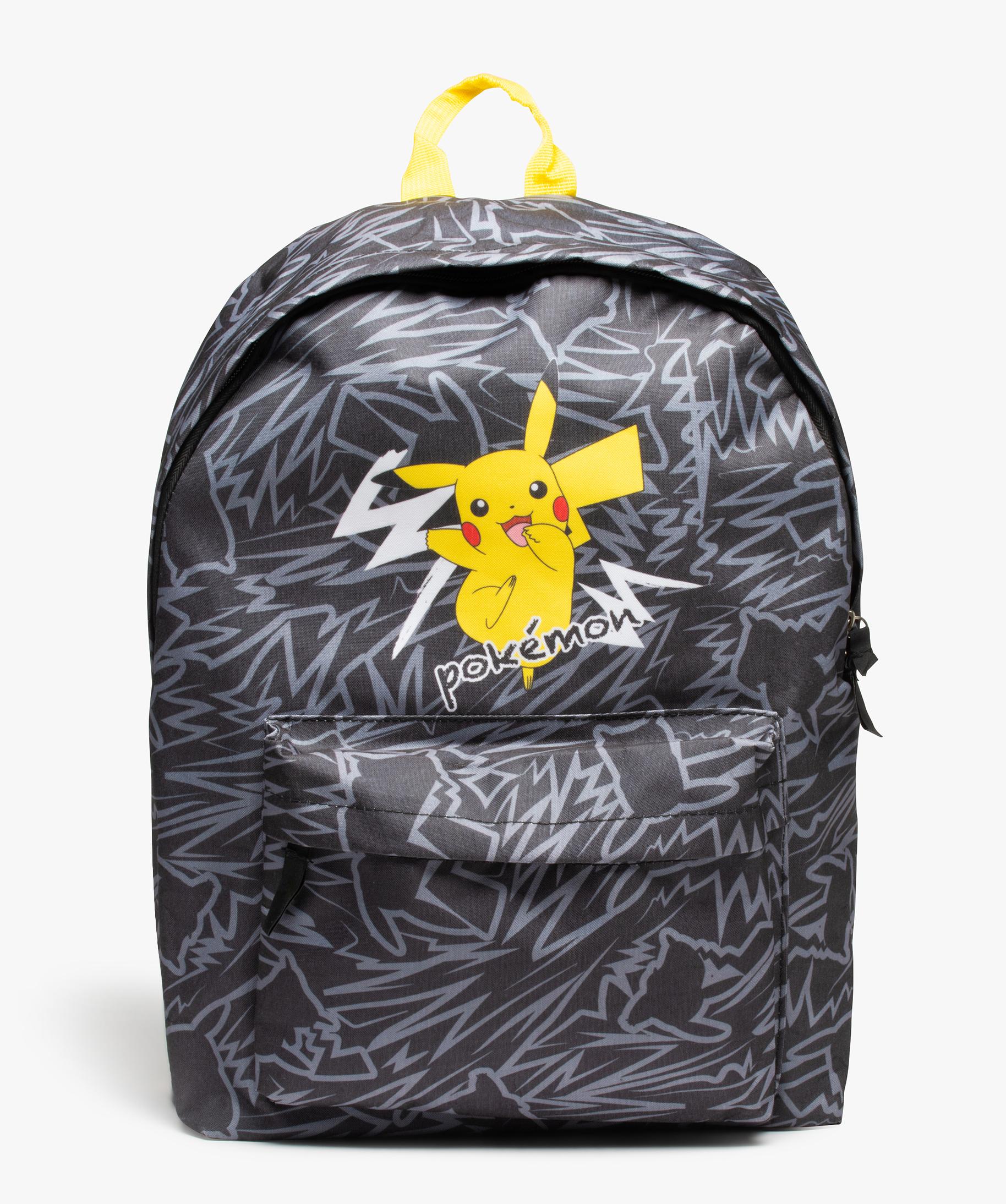 Sac a dos garcon imprime Pikachu Pokemon
