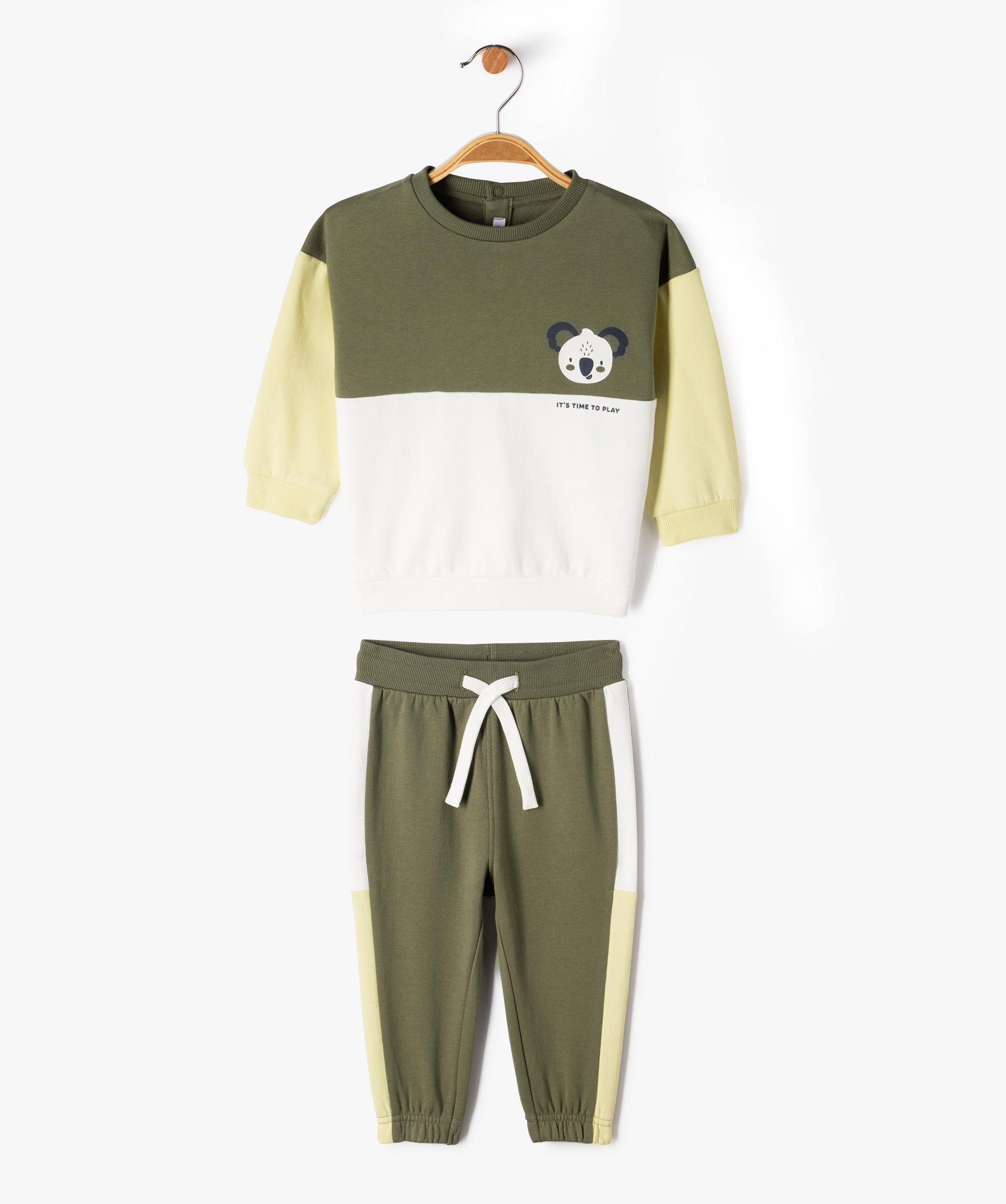 Pyjama Bébé NEXT - Lot De 3 - Vert/bleu - Taille 12 Mois - Doux Et Confortable - 9
