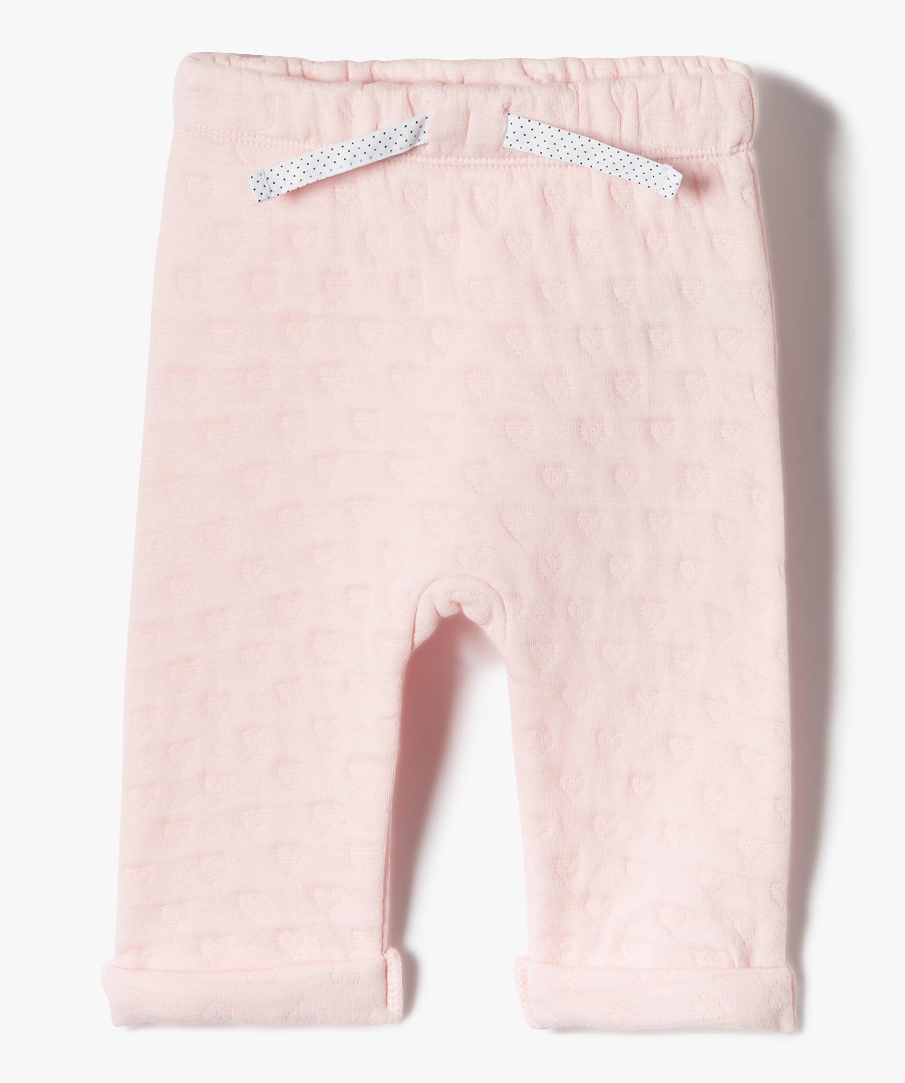 Pantalon Bébé Fille Jessica Simpson, 12 Mois, Noir Et Blanc Crème – Style Large Et Confortable