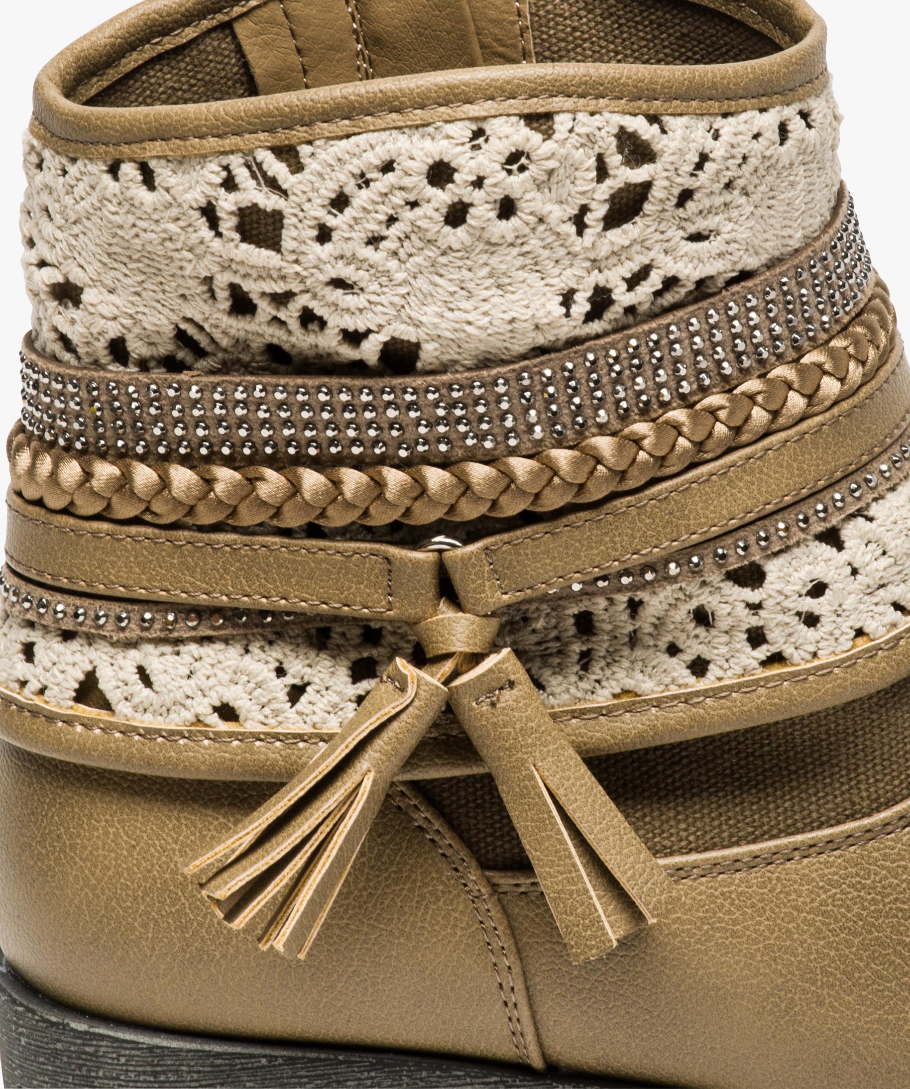 Boots best sale dentelle gemo