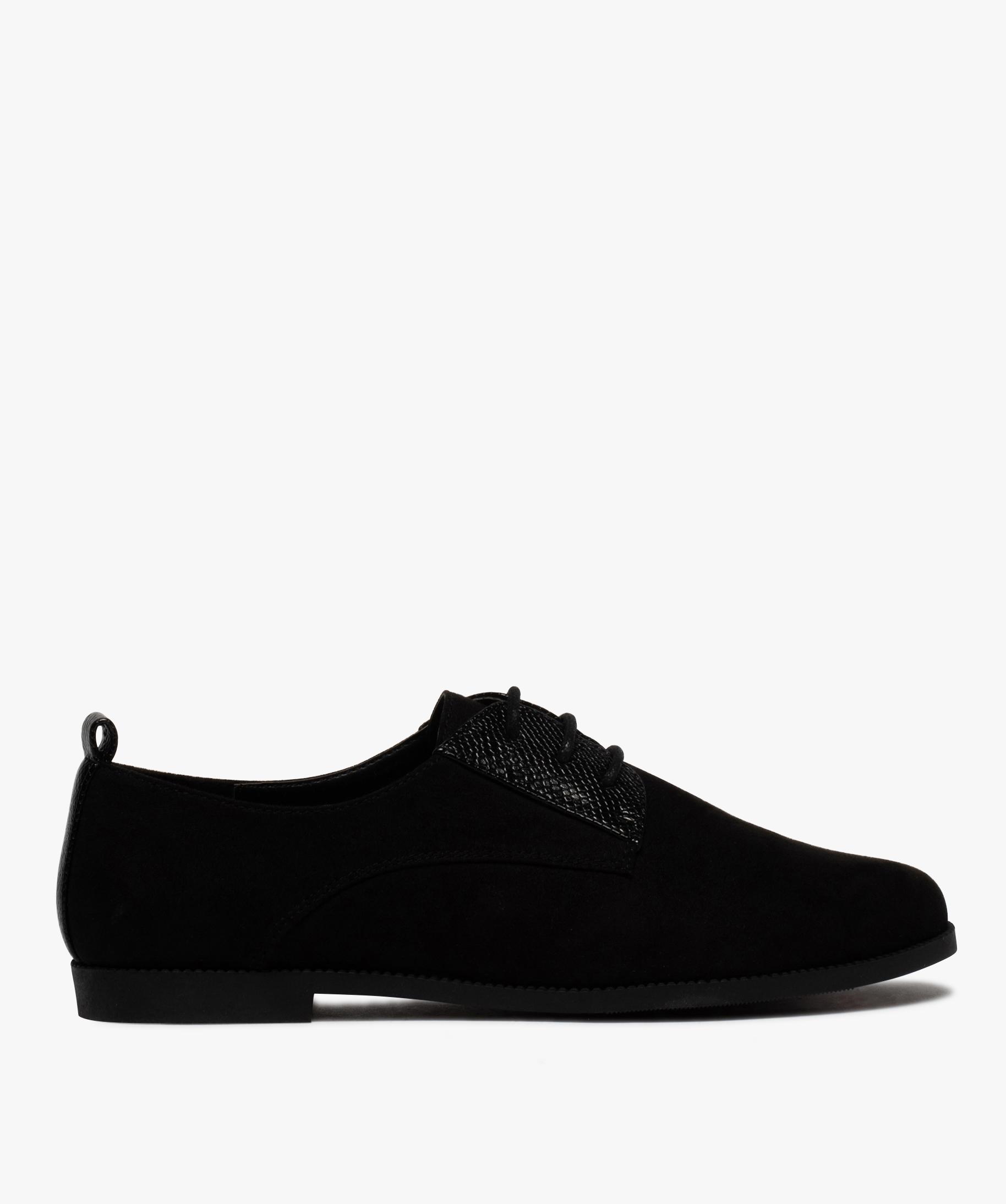 Derbies bi matiere femme clearance