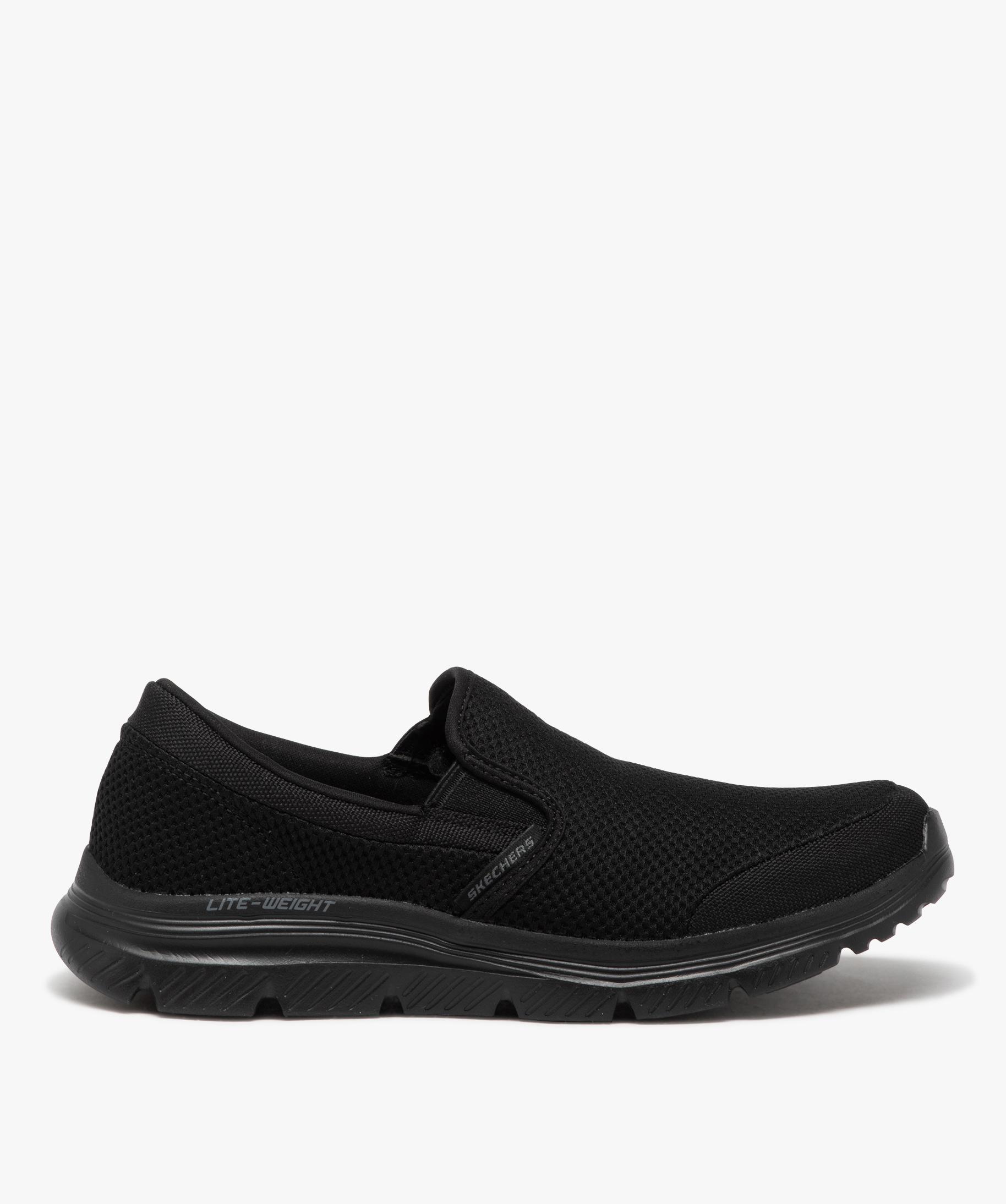 Mens black sketchers discount