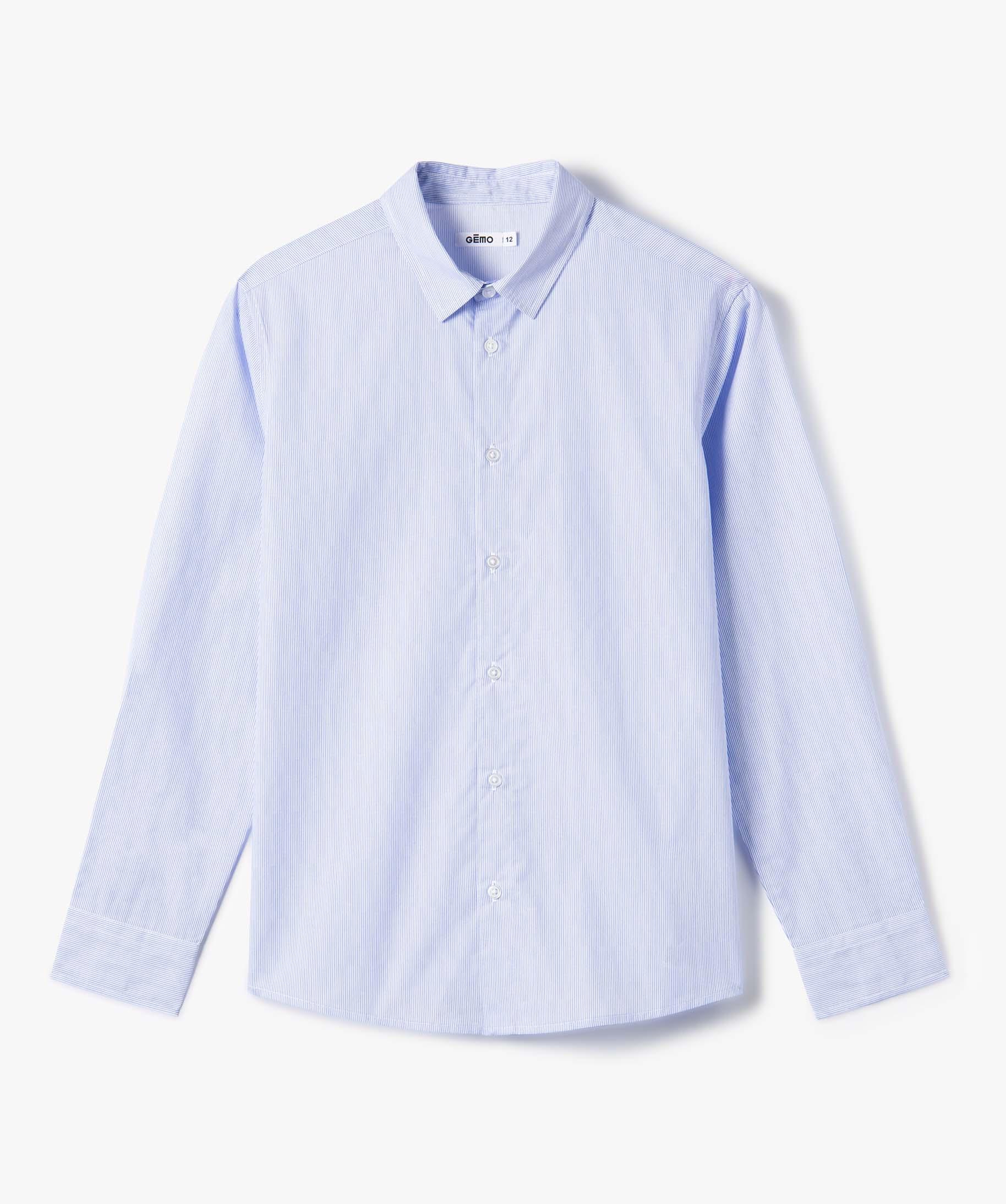 gemo chemise blanche garcon