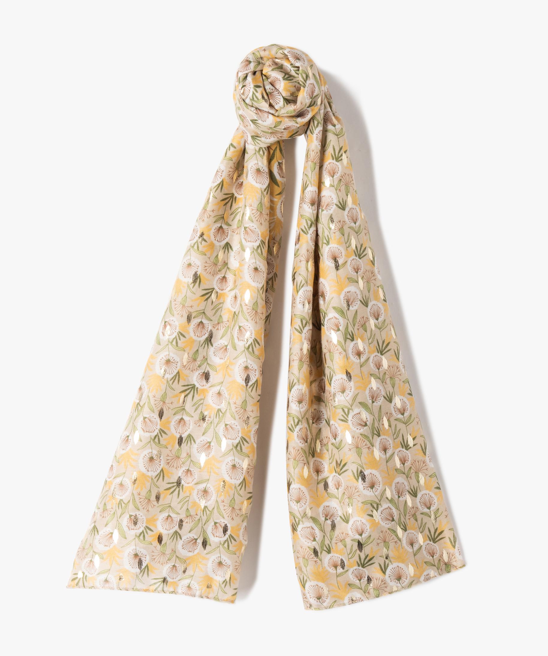 Etoles Femme Foulard Femme Paillettes 20% Coton 80% Viscose