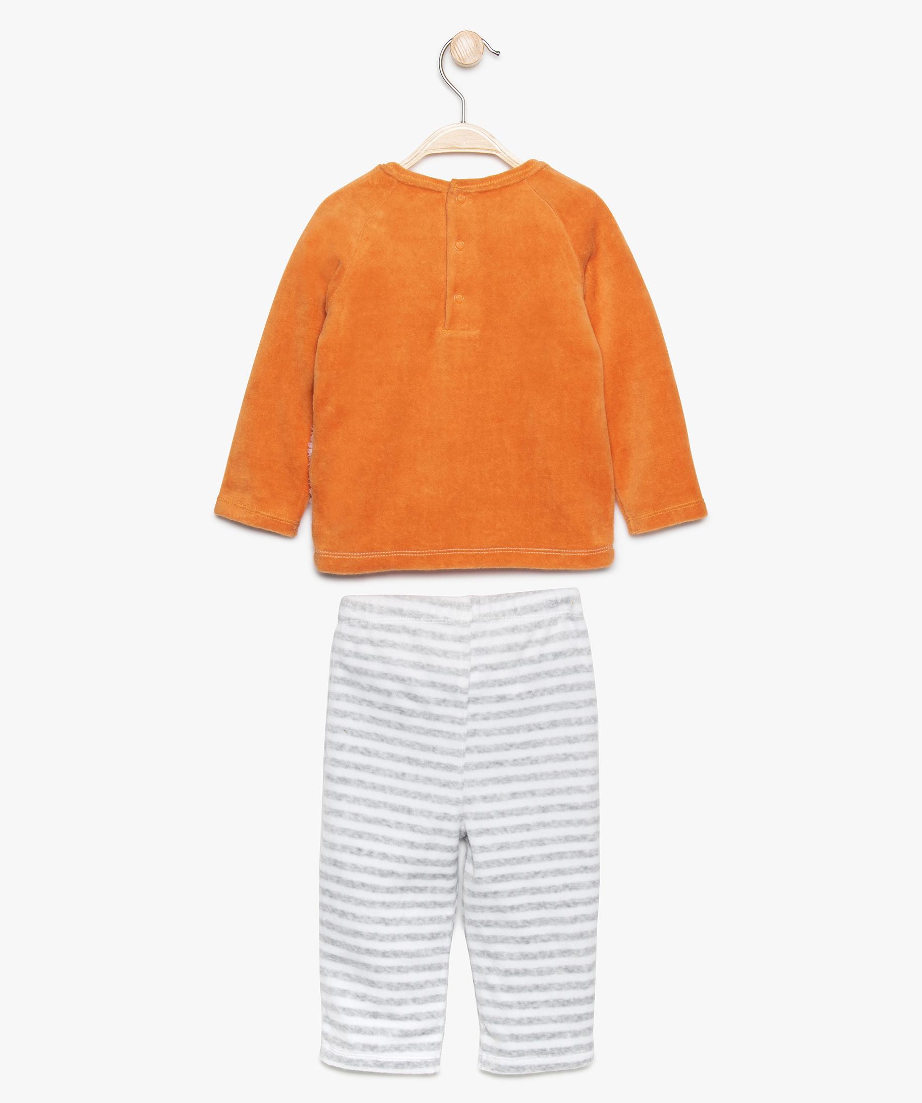 Pyjama renard bebe 2025 garcon