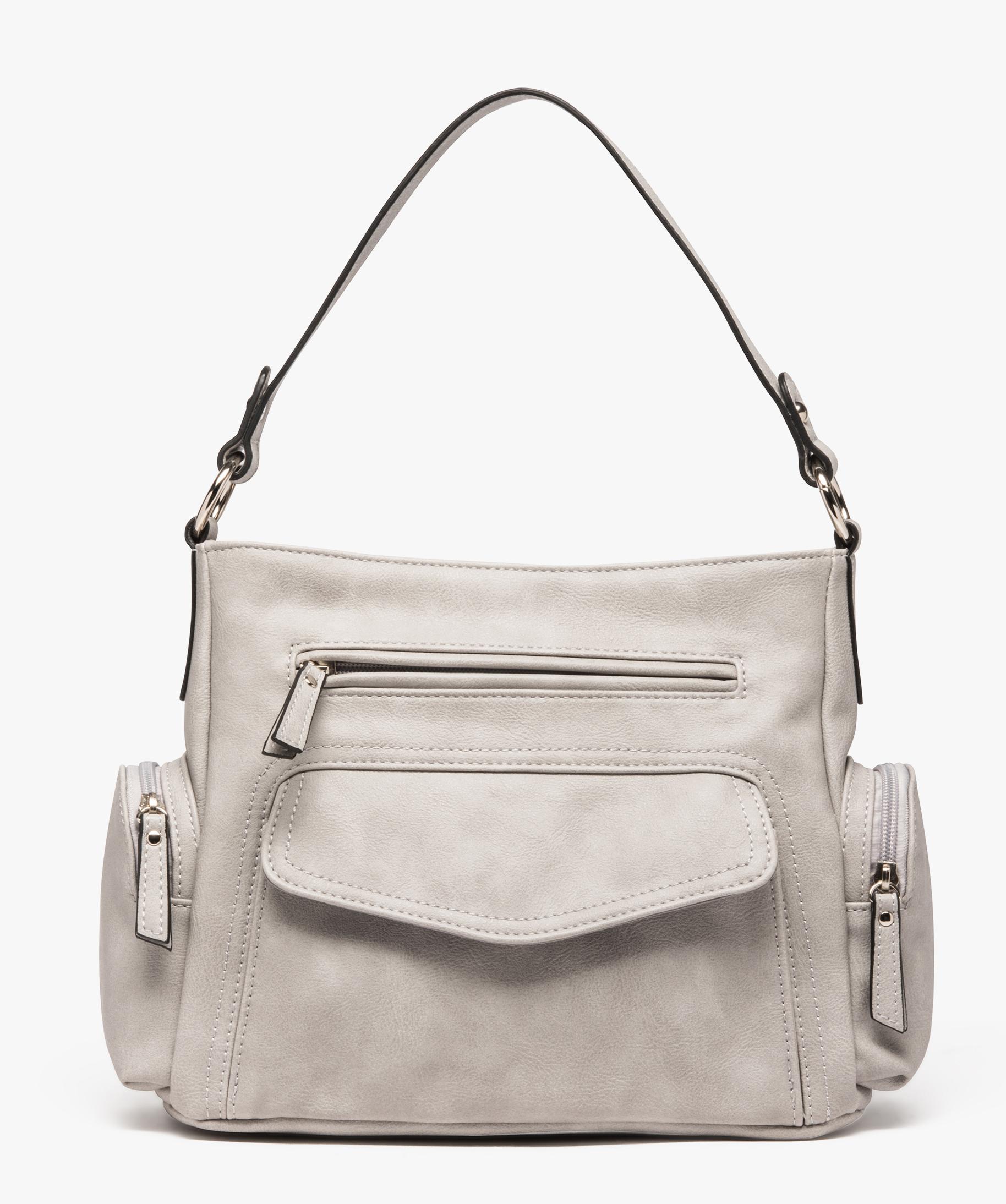 Sac cuir multipoches femme sale