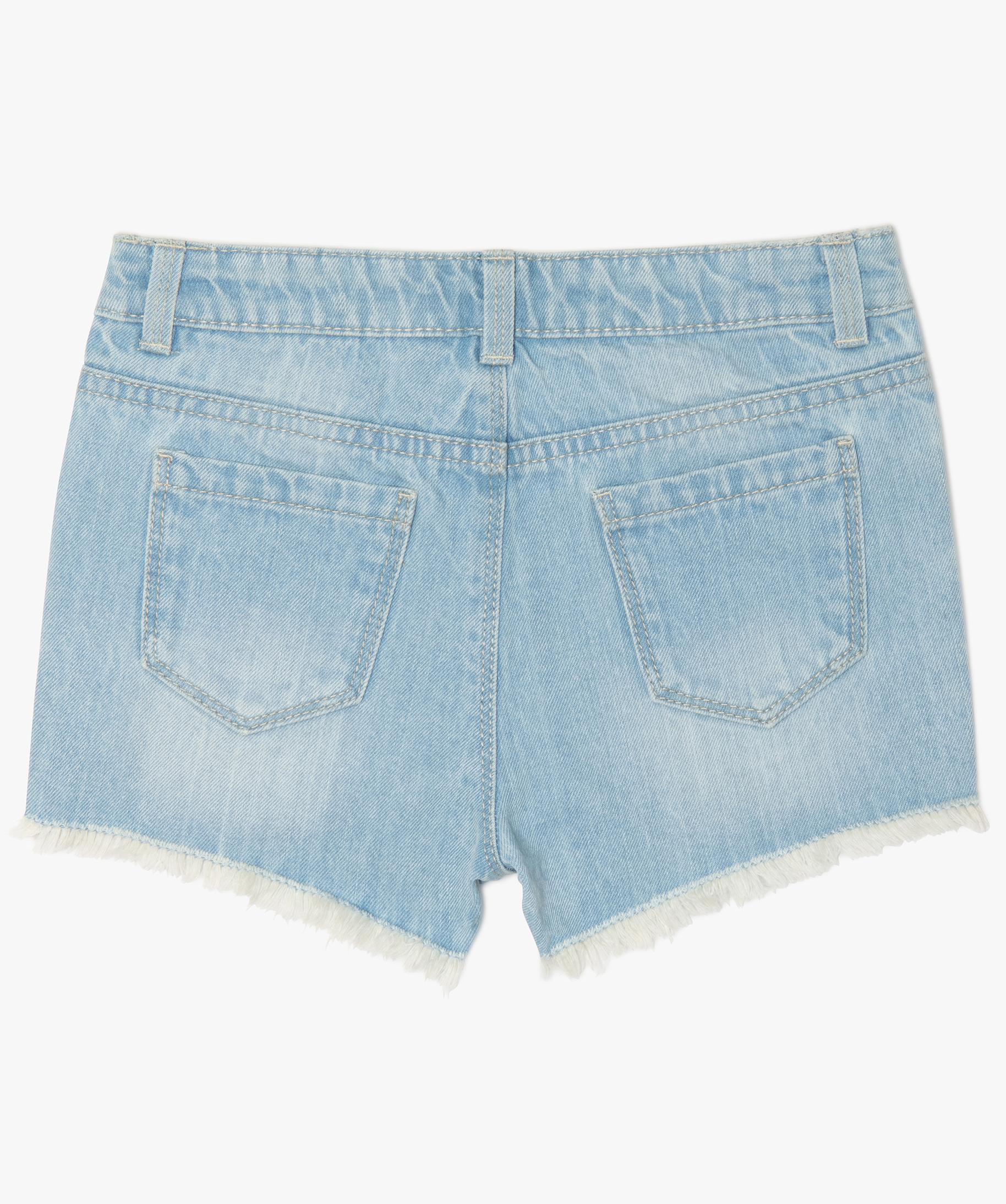 Gemo short jean femme clearance