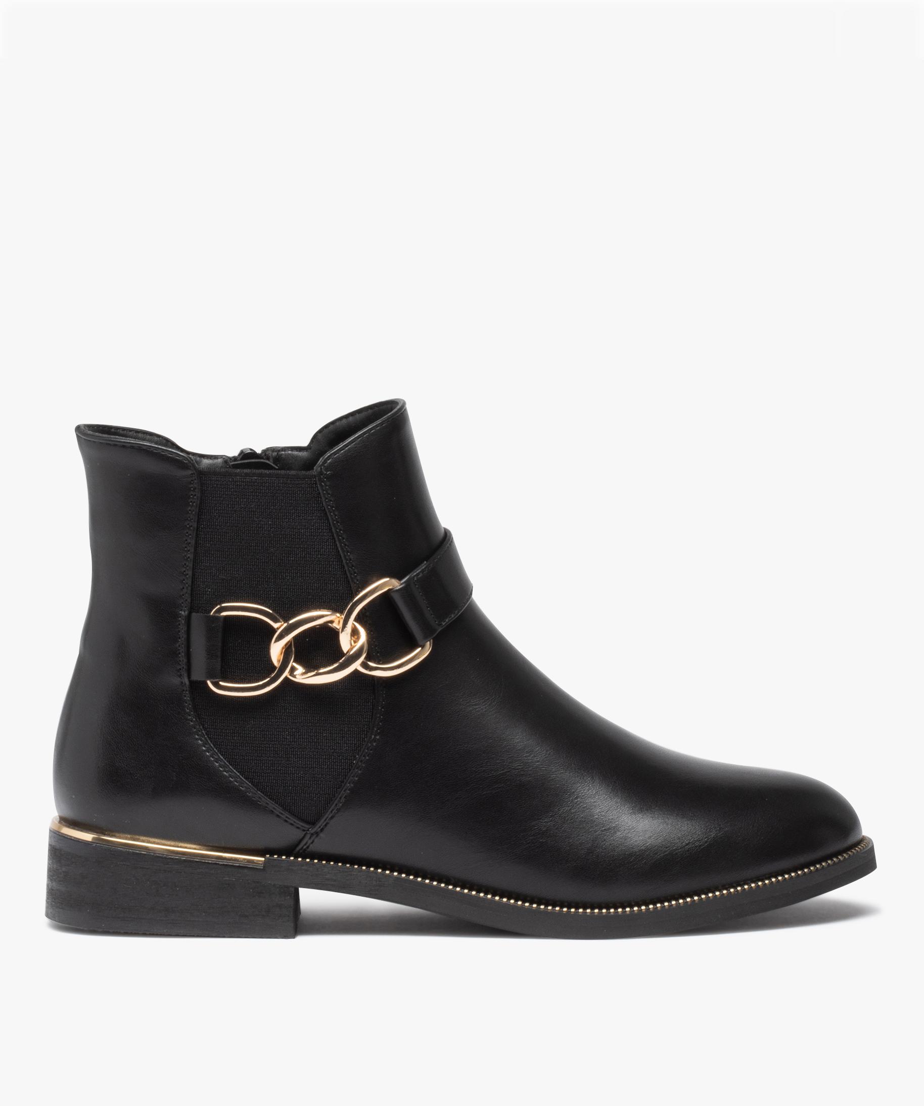 Bottines noires femme gemo 2025