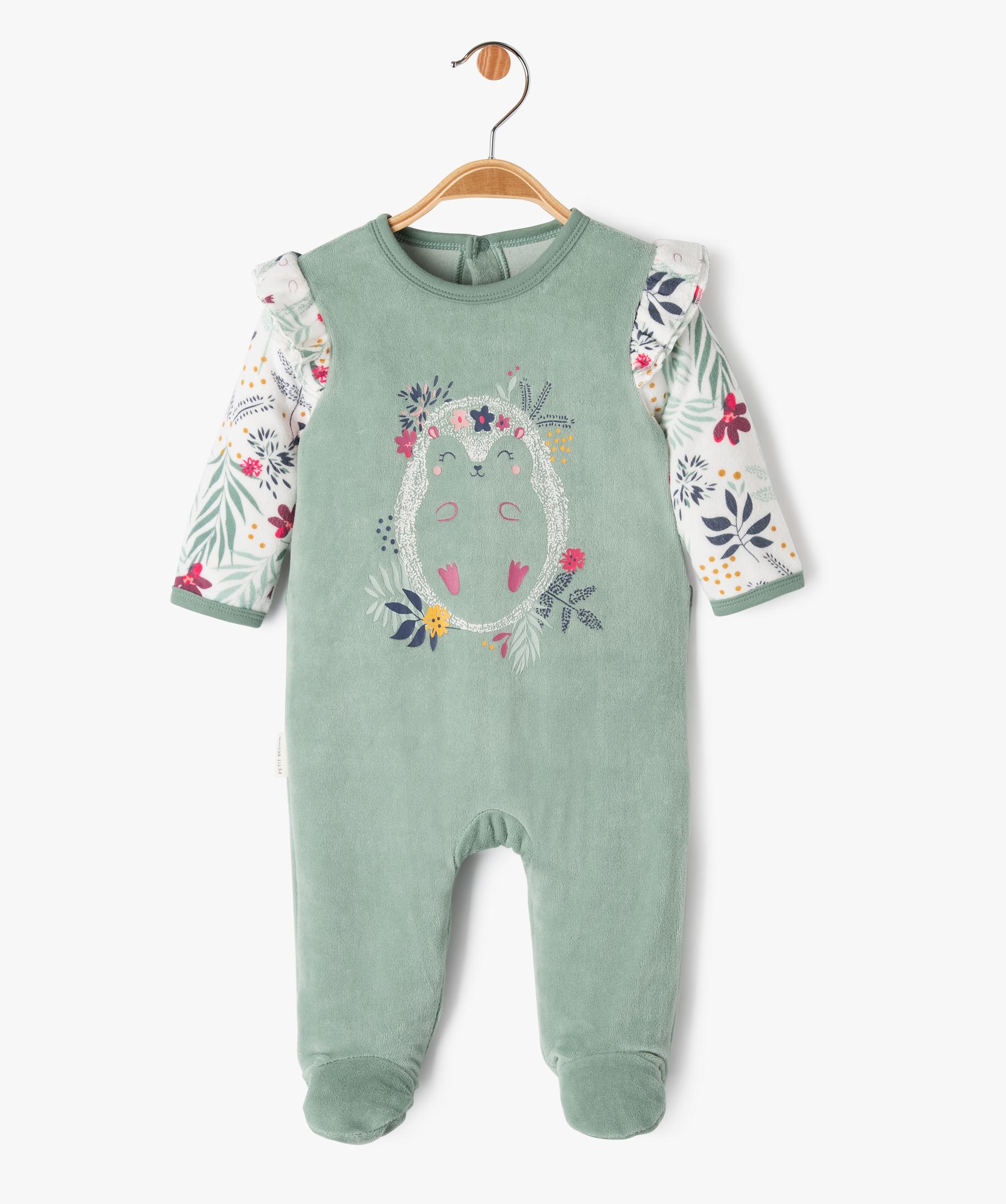 Gemo pyjama bebe clearance fille
