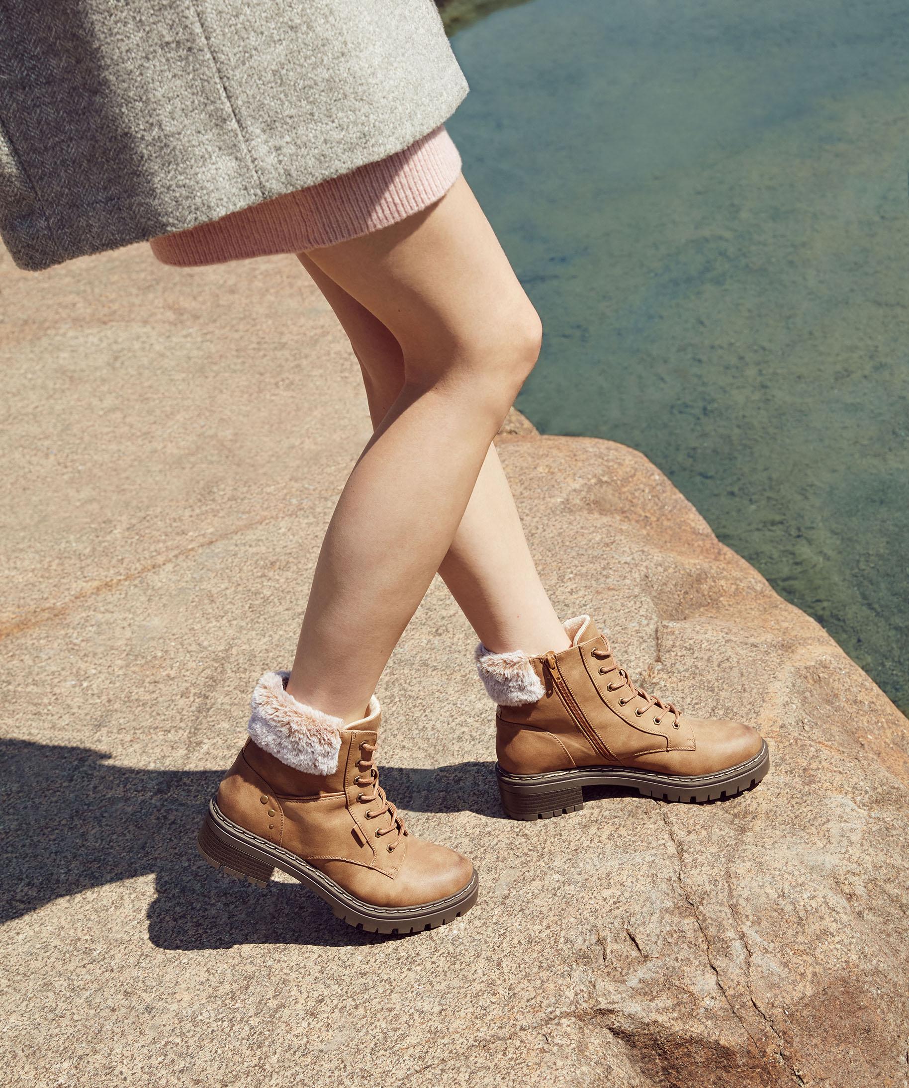 Bottines fourrées femme gemo deals
