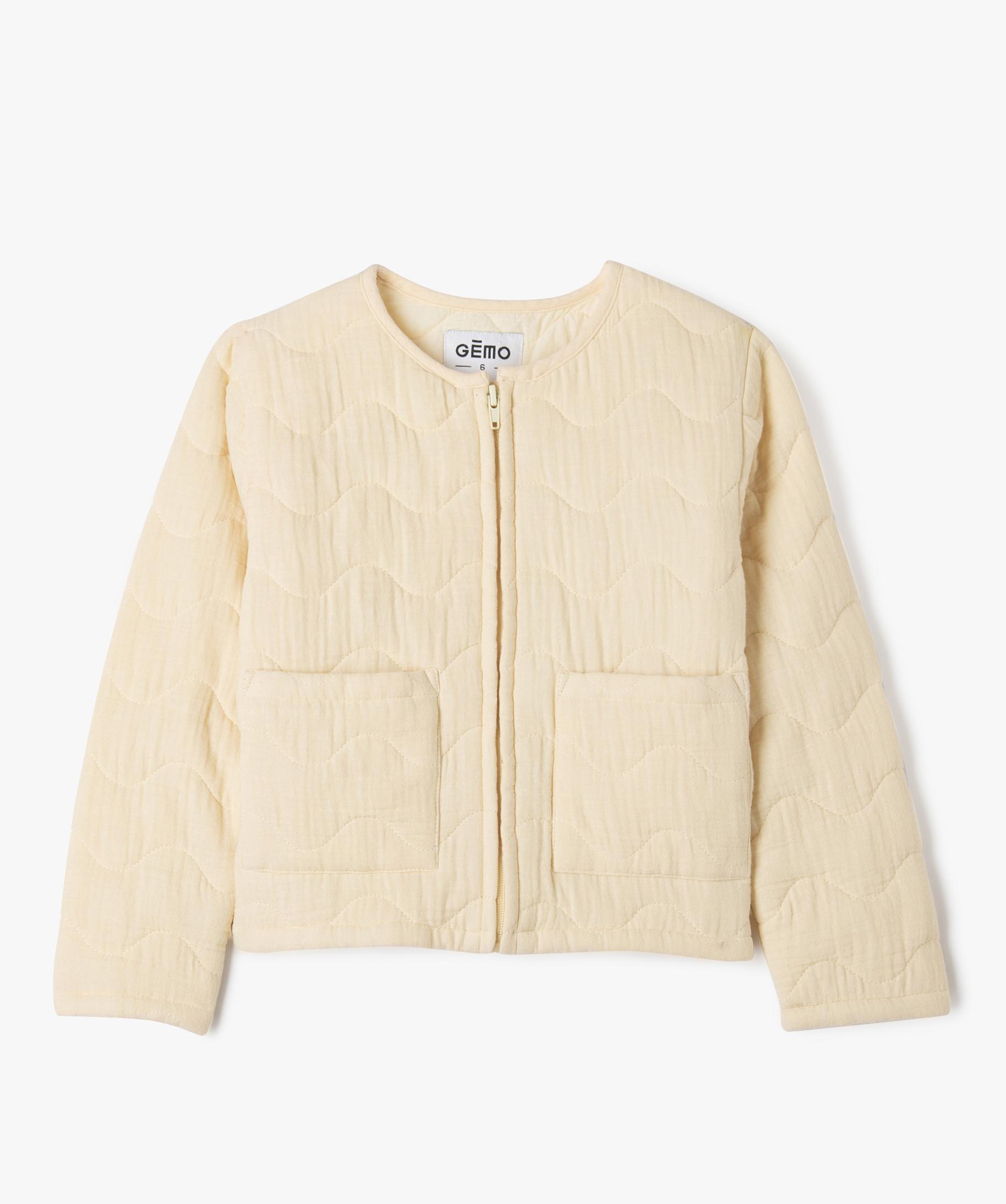 Veste matelassée classique , enfant – bleu foncé peacoat
